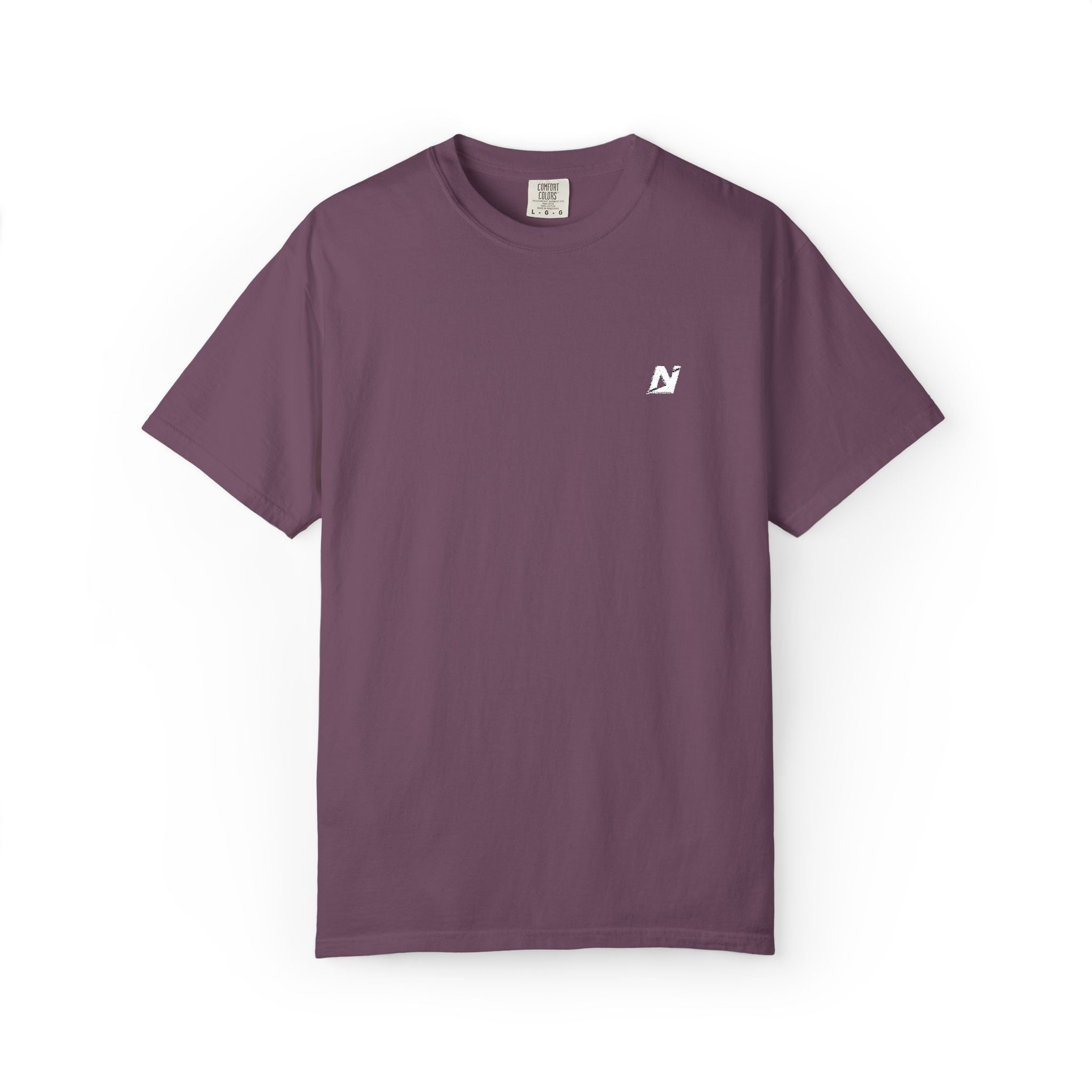 NTGR White Classic Monogram Tee (Embroidered)