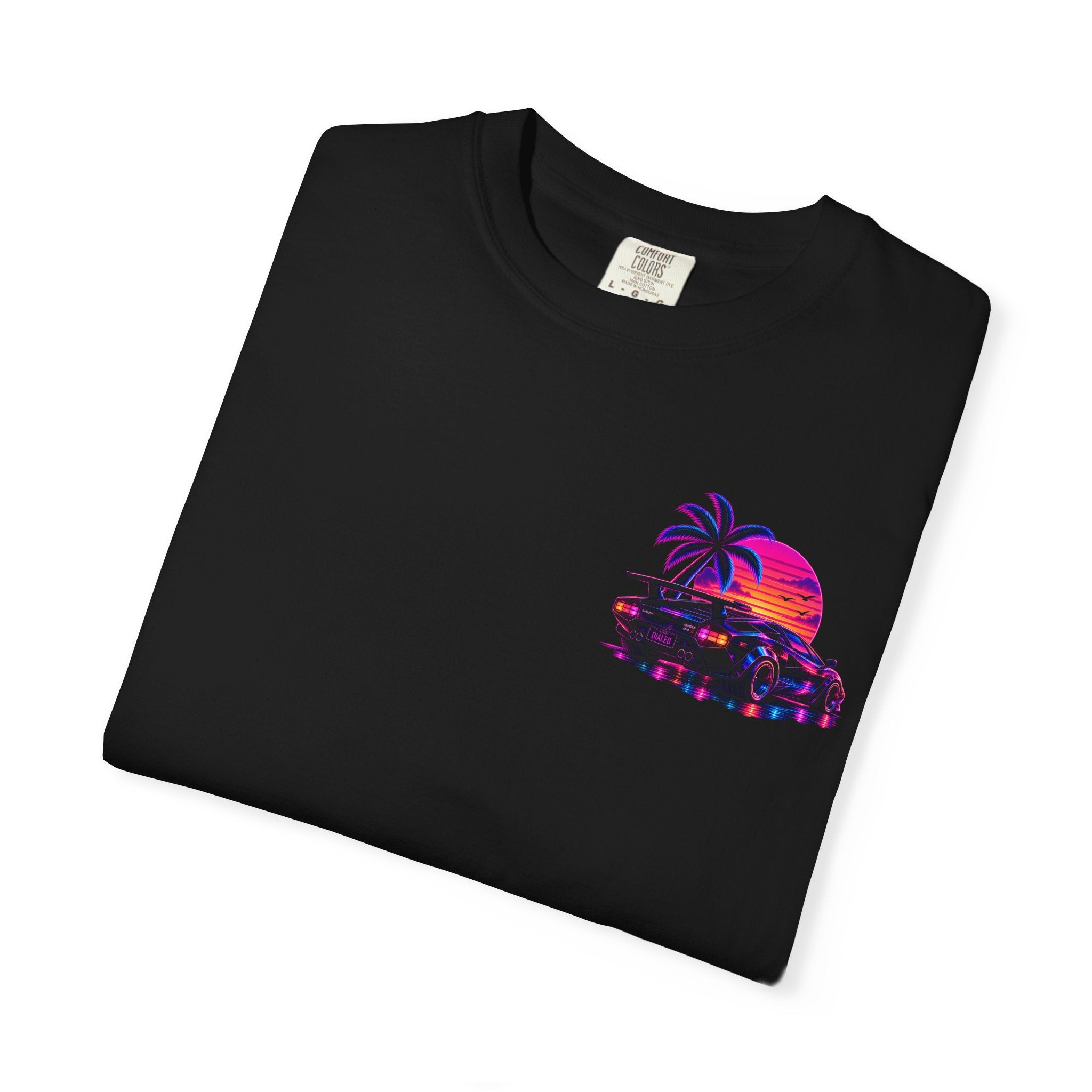NEON SUMMER DIALED Lamb Corner Stamp Tee