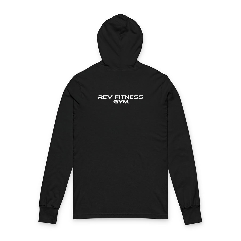 NTGR x Rev Fitness Minimal Hooded Long Sleeve Tee
