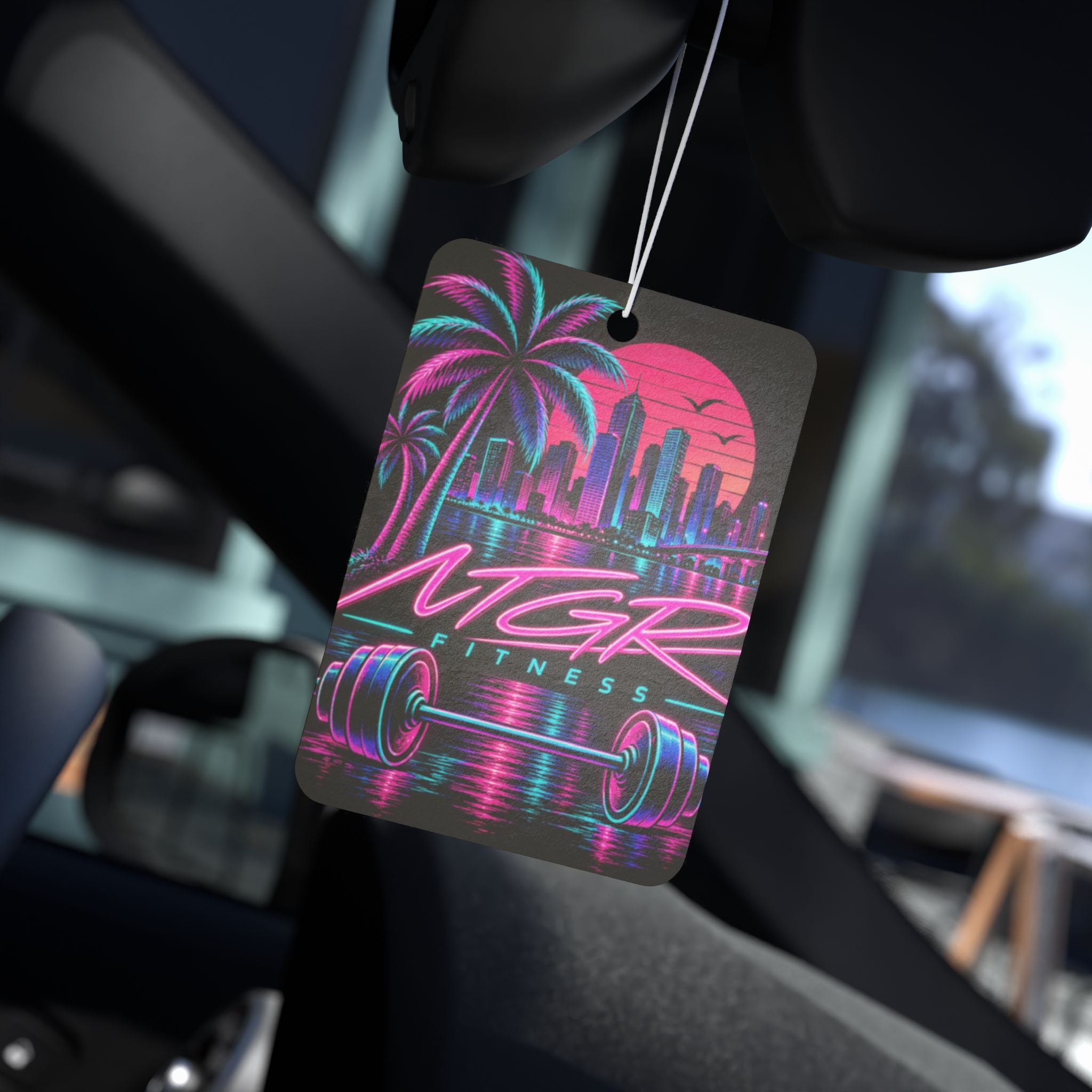 NEON SUMMER NTGR Fitness Car Air Freshener