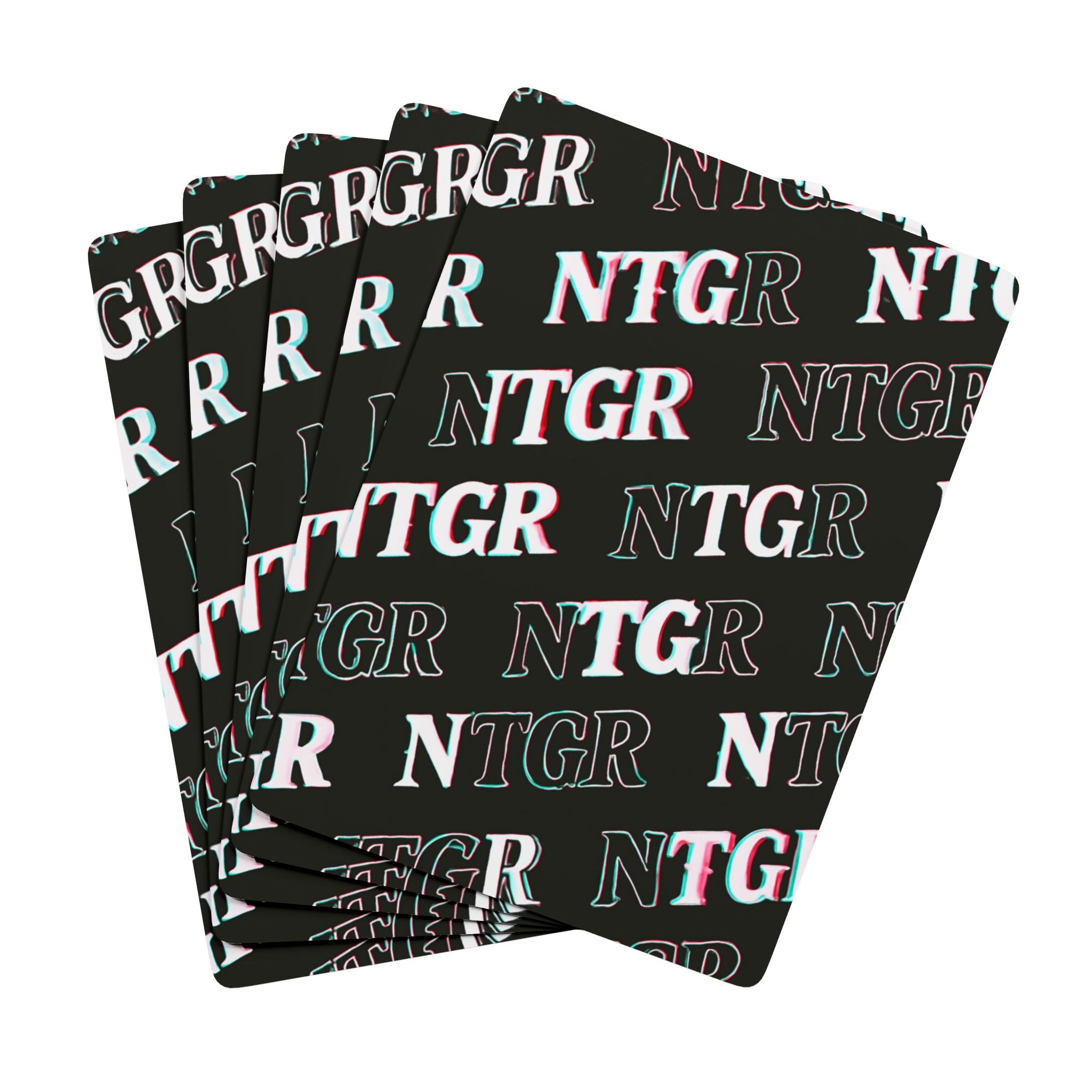 NTGR Glitch Repeat Playing Cards