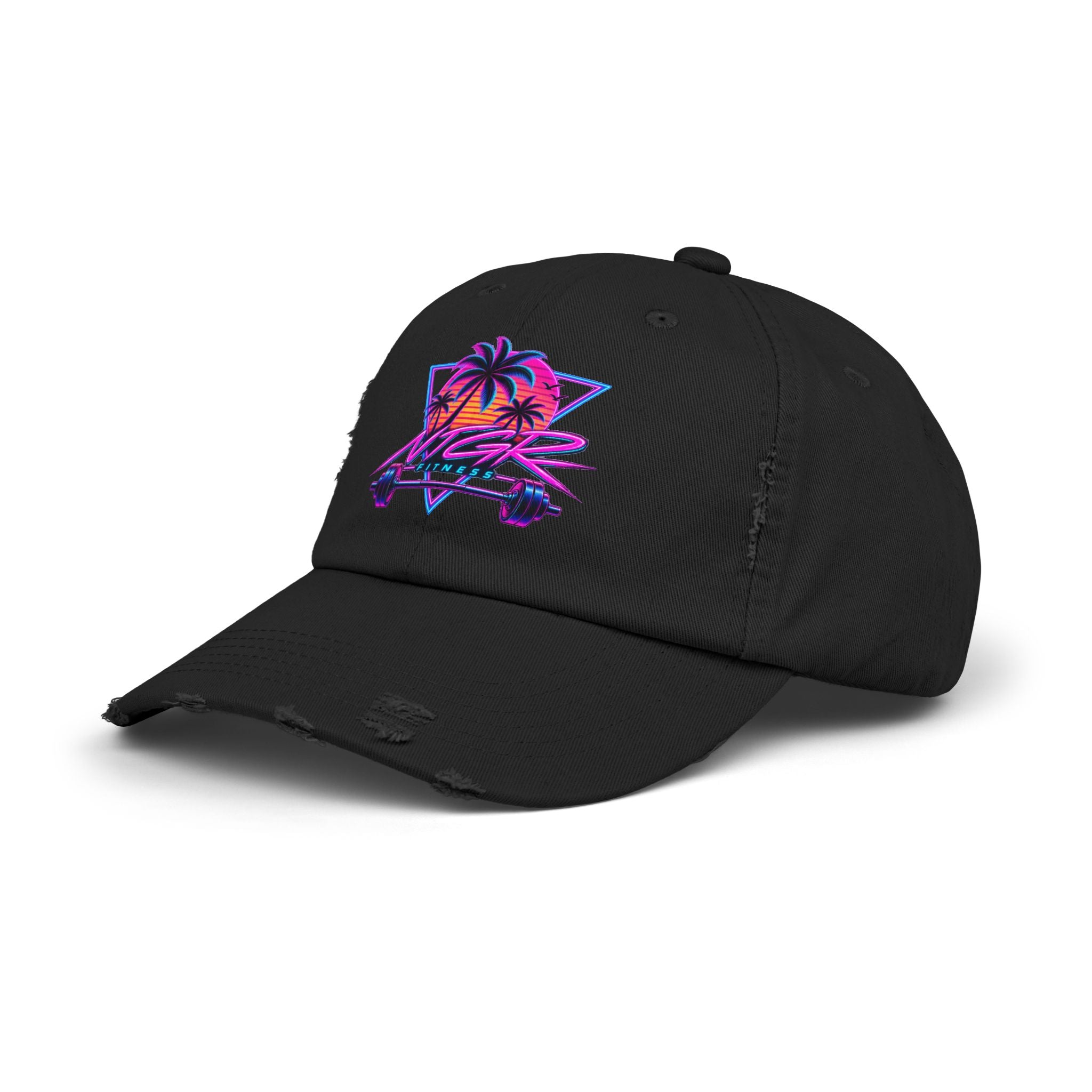 NEON SUMMER NTGR Fitness Distressed Cap