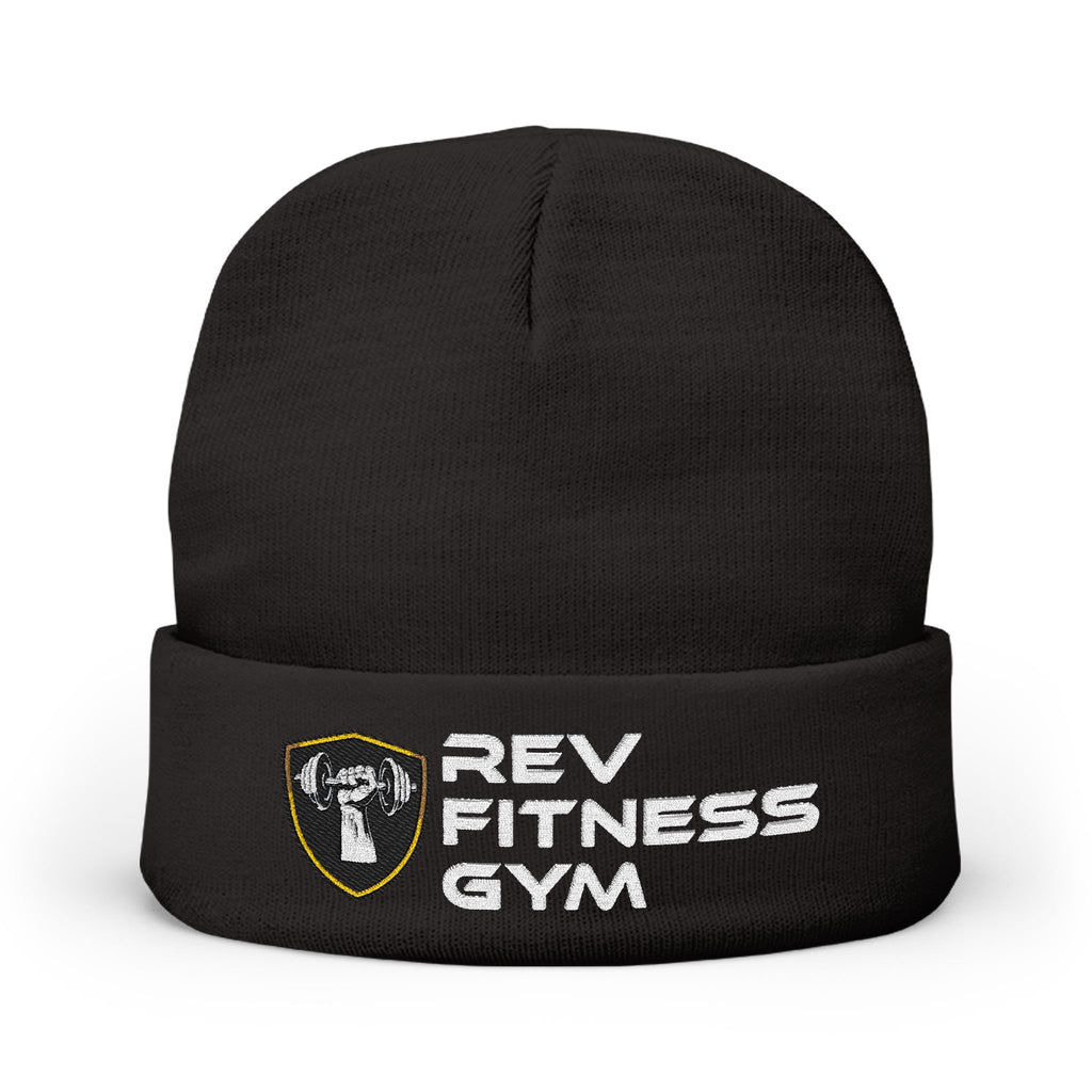 NTGR x Rev Fitness Gym Knit Beanie (Embroidery)