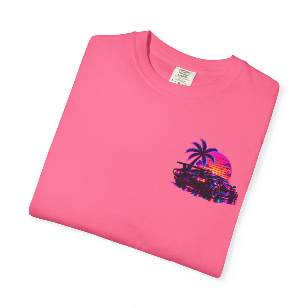 NEON SUMMER DIALED Lamb Corner Stamp Tee