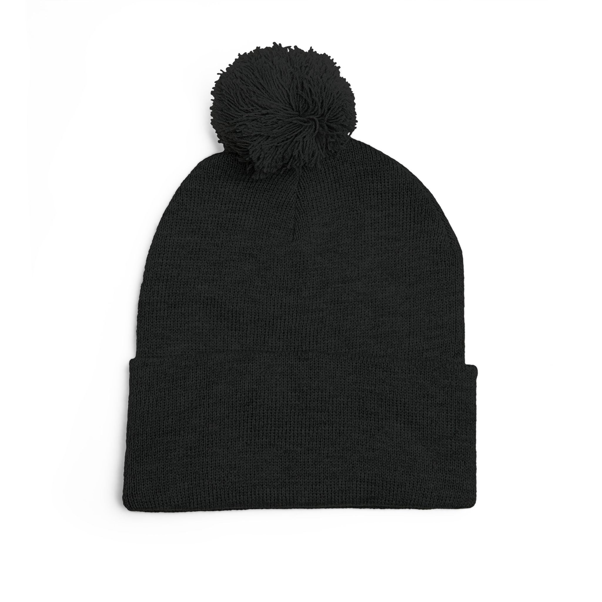 NTGR Stacked Stamp Ball-Headed Knit Beanie (Embroidered)