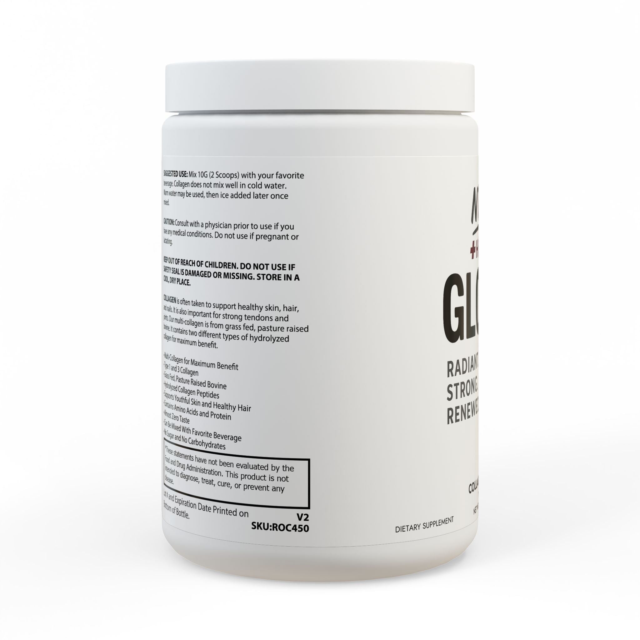 NTGR +Health GLOW - Collagen Peptides Type I & III