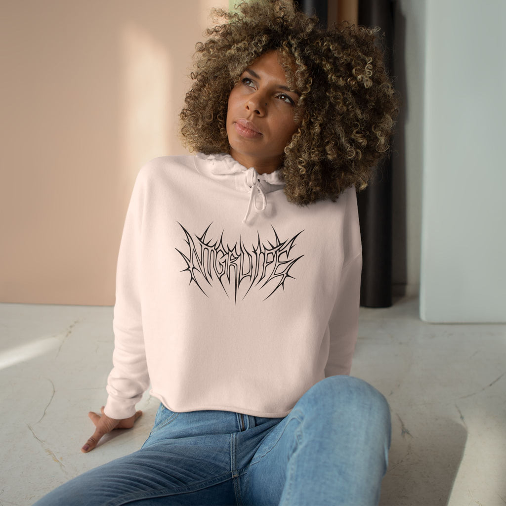 NTGRLife Thorned Crop Hoodie