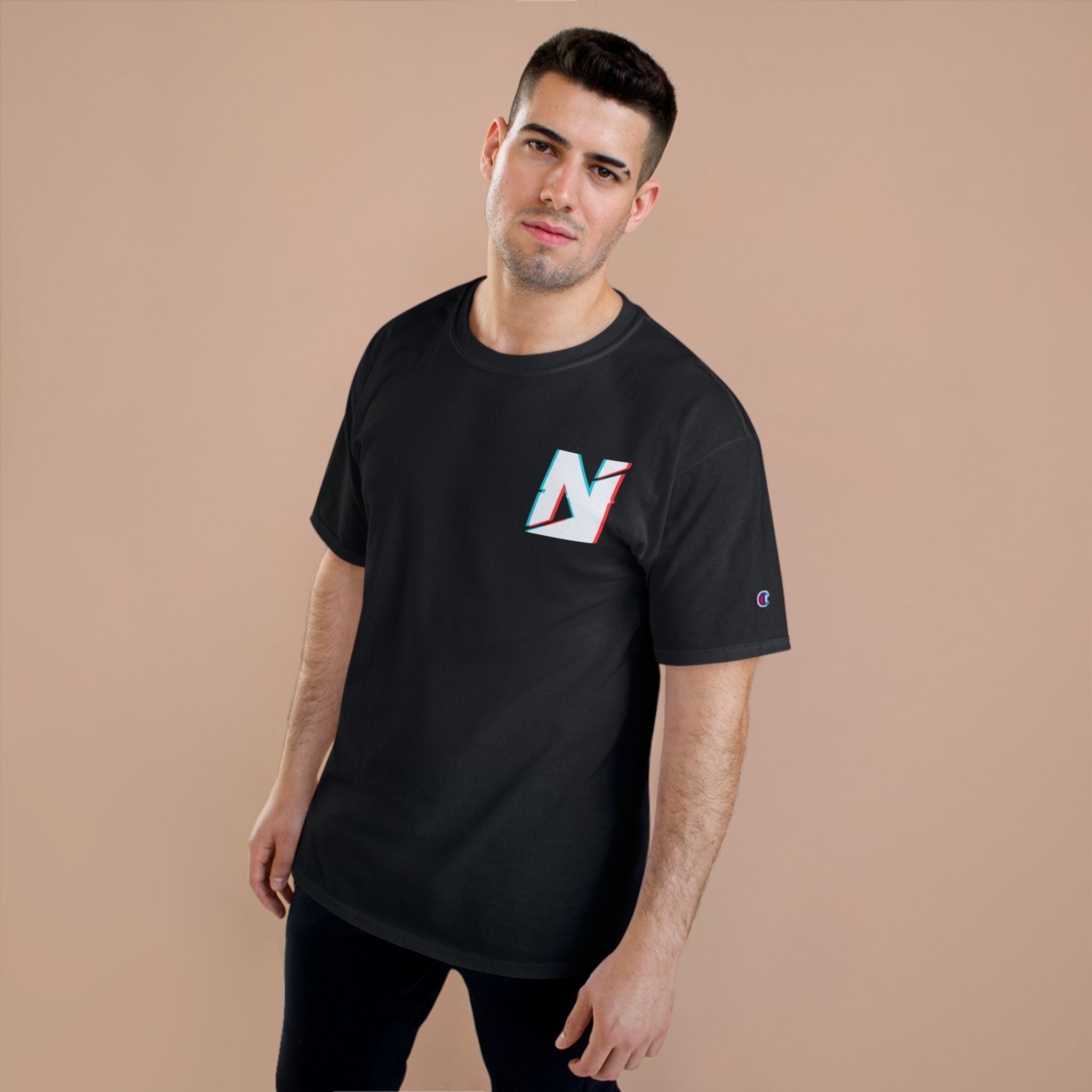 NTGR Fitness x Champion Glitch Tee