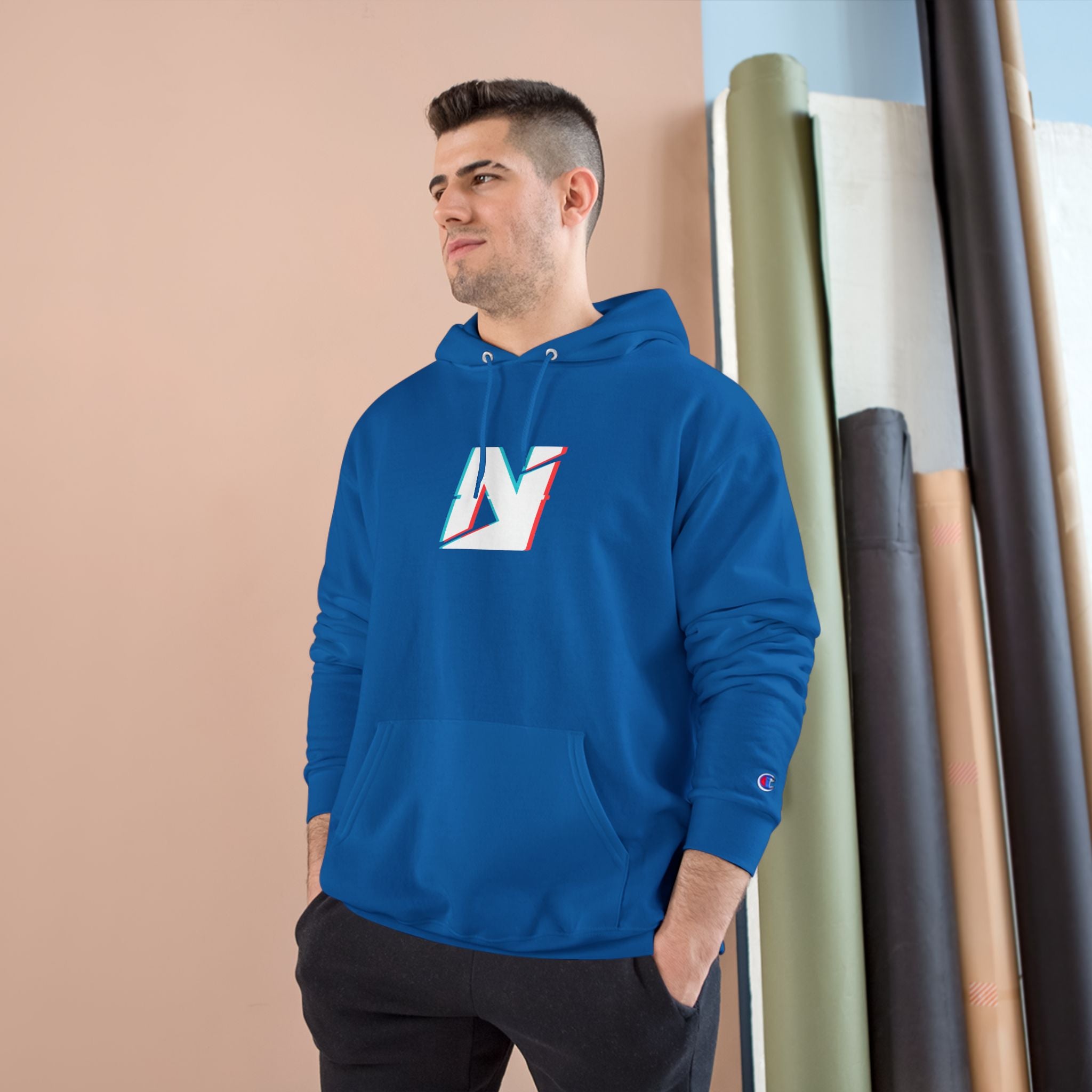NTGR Fitness x Champion Glitch Hoodie