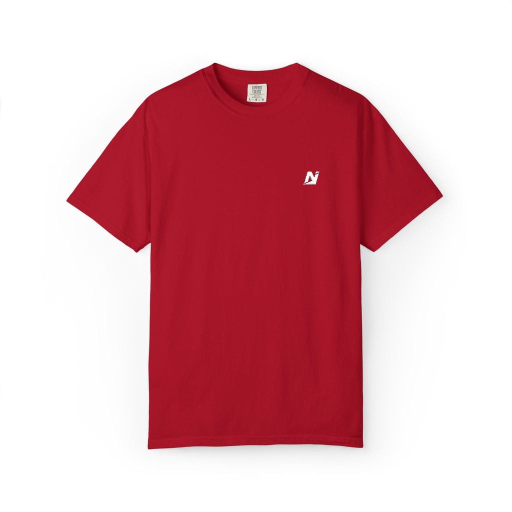 NTGR White Classic Monogram Tee (Embroidered)