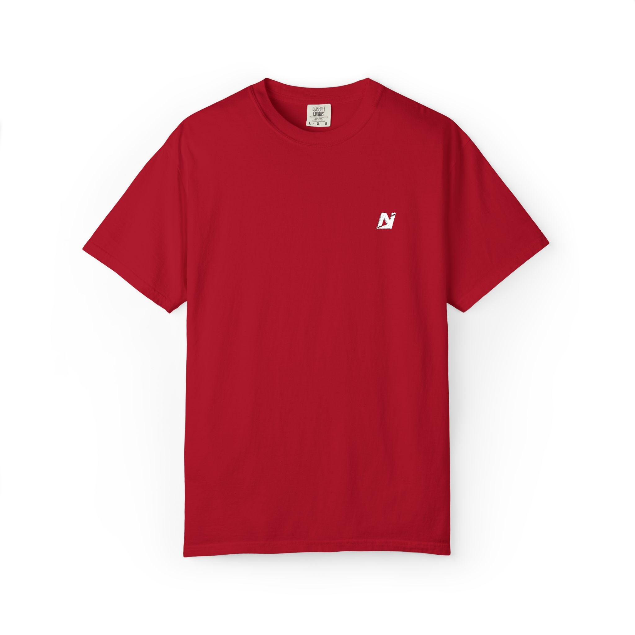 NTGR White Classic Monogram Tee (Embroidered)