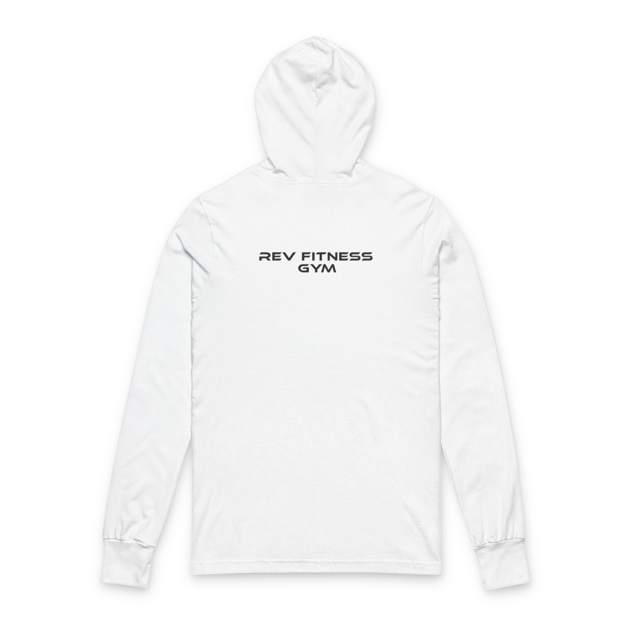 NTGR x Rev Fitness Minimal Hooded Long Sleeve Tee