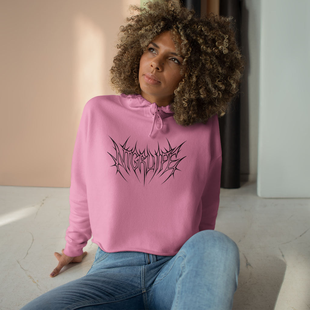 NTGRLife Thorned Crop Hoodie