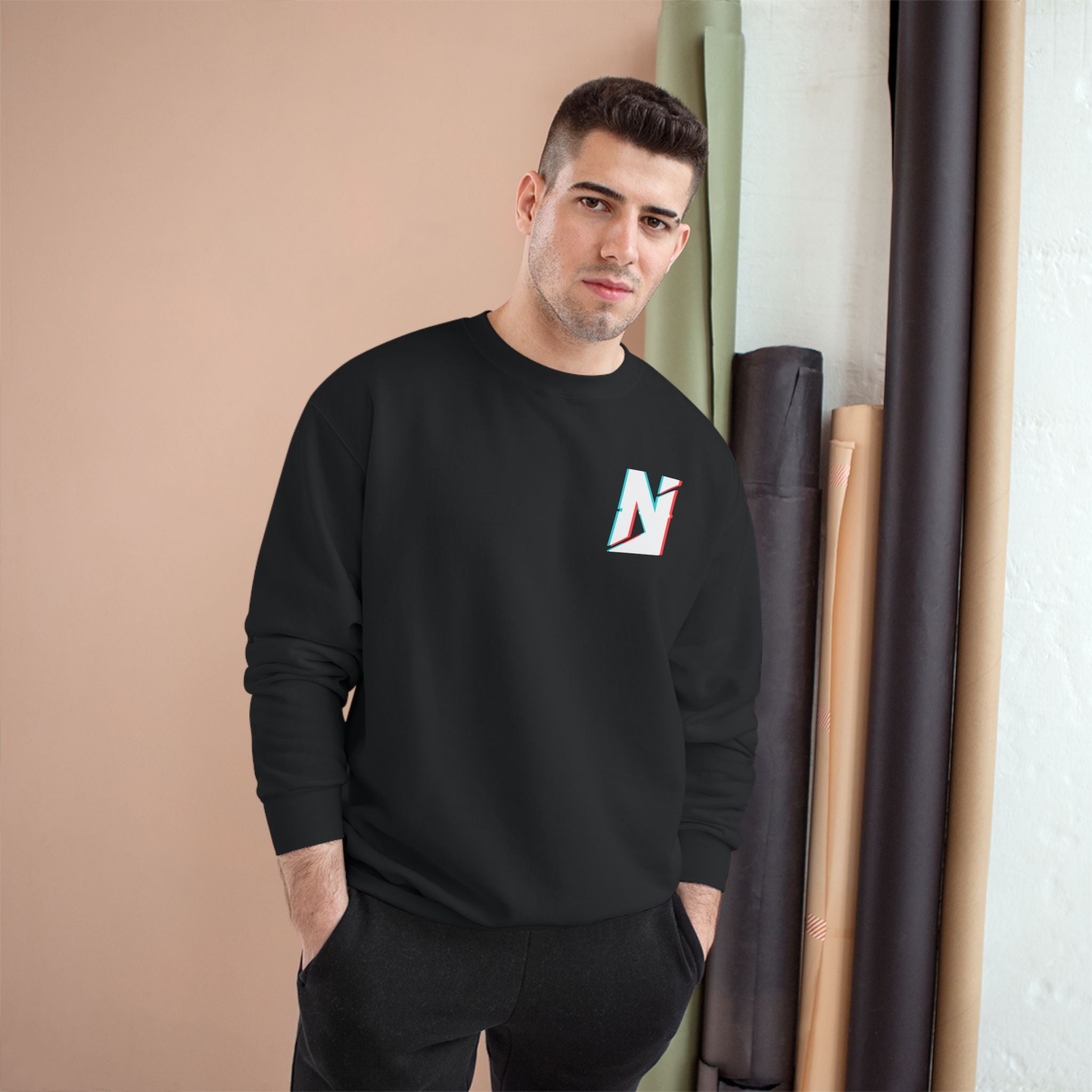 NTGR Fitness x Champion Glitch Sweatshirt