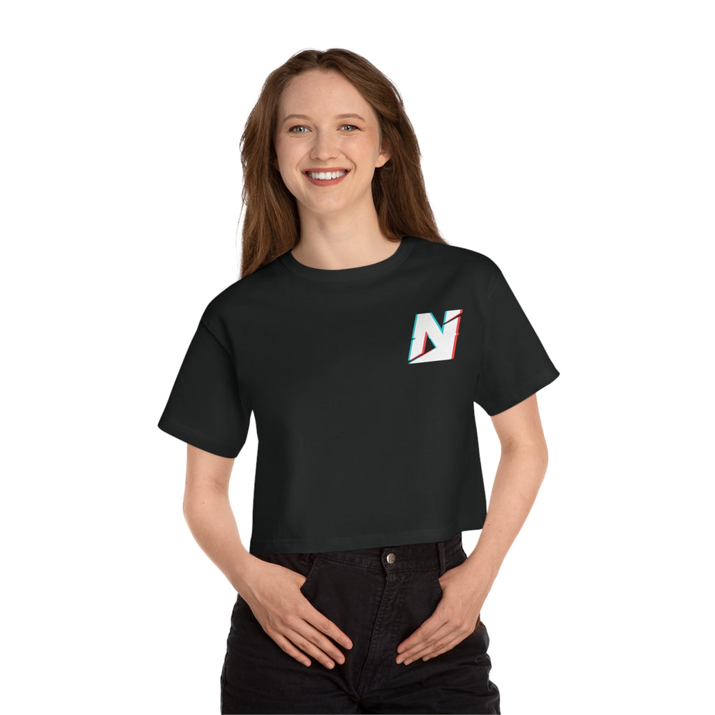 NTGR Fitness x Champion Glitch Women's Cropped Tee