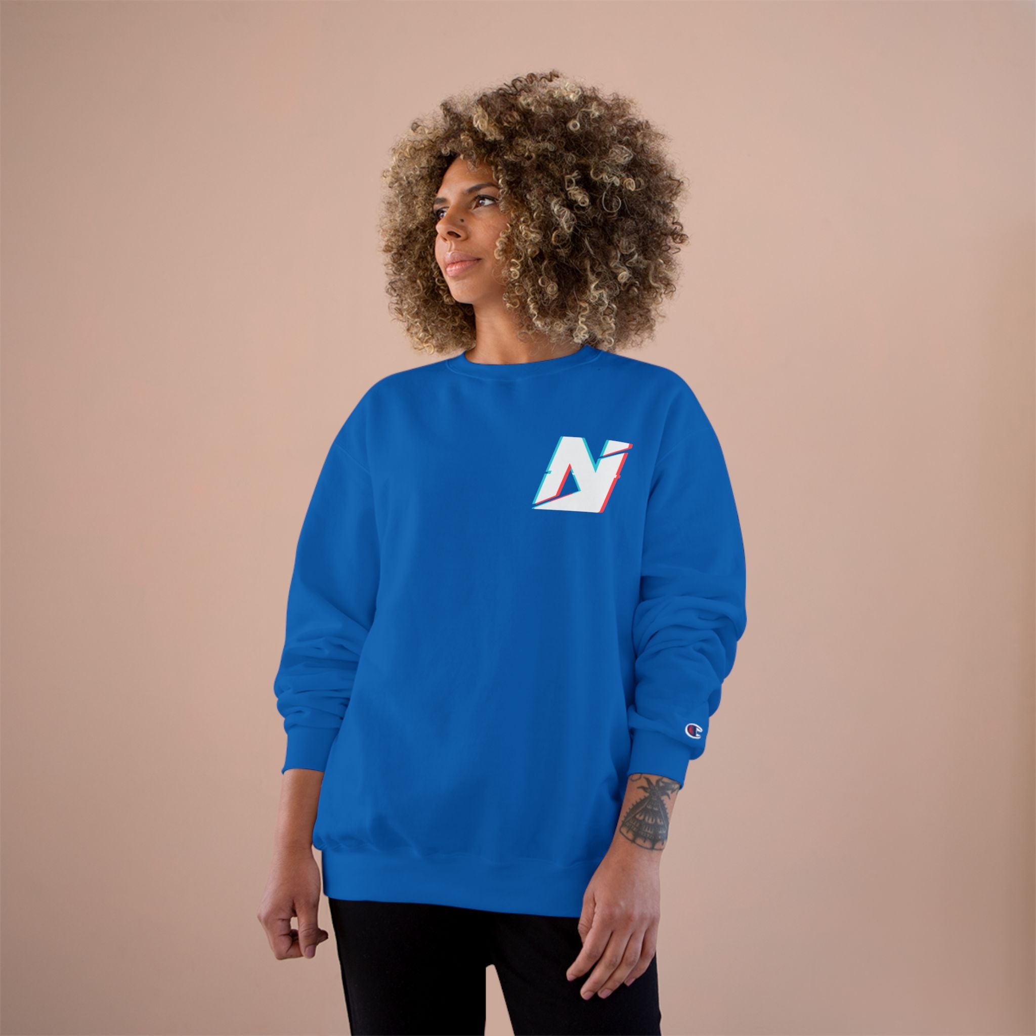 NTGR Fitness x Champion Glitch Sweatshirt
