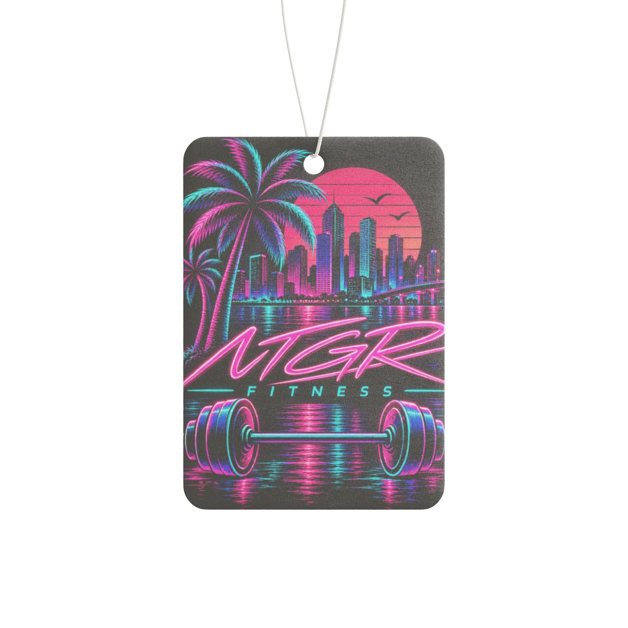 NEON SUMMER NTGR Fitness Car Air Freshener