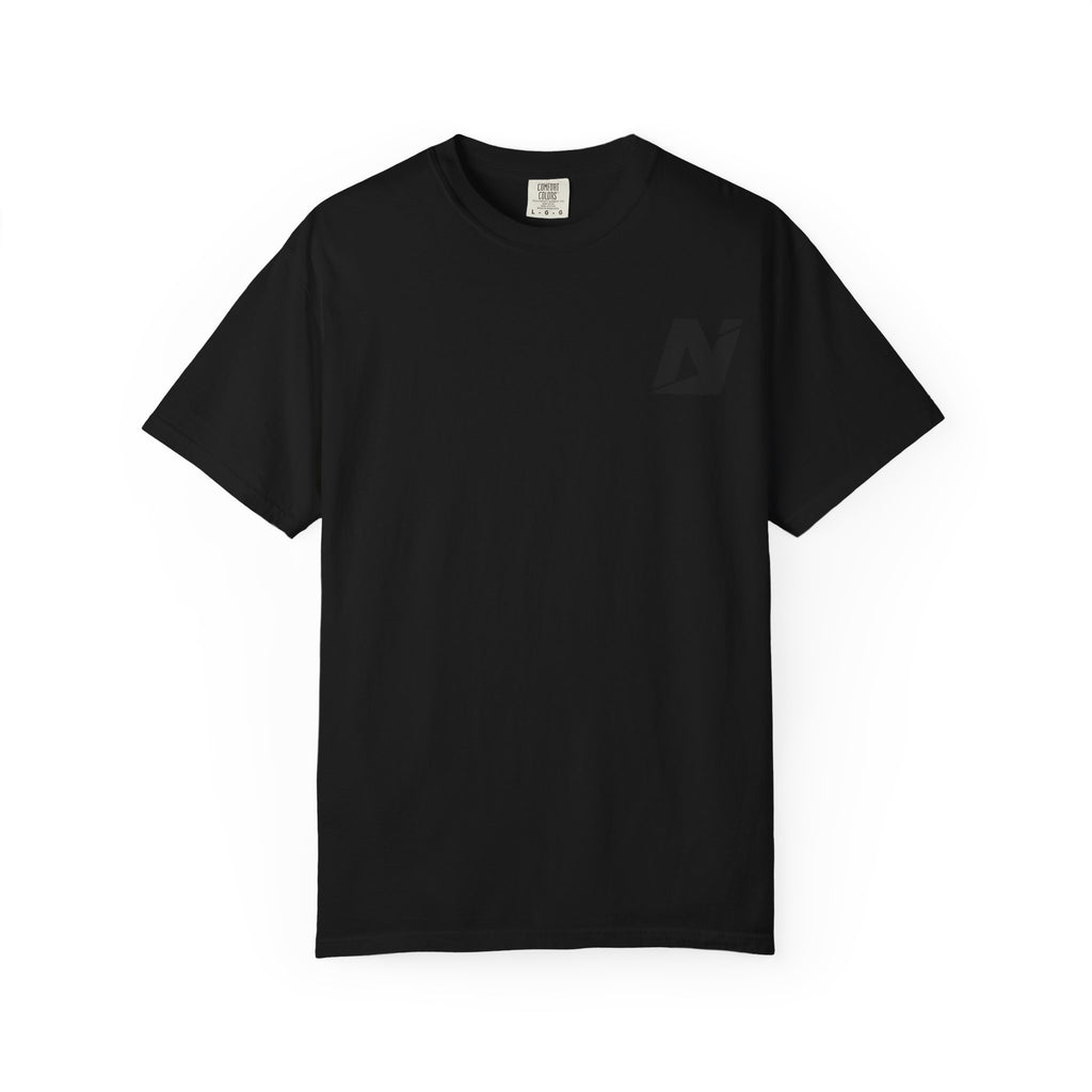 NTGR Blackout  Classic Monogram Corner Stamp Tee
