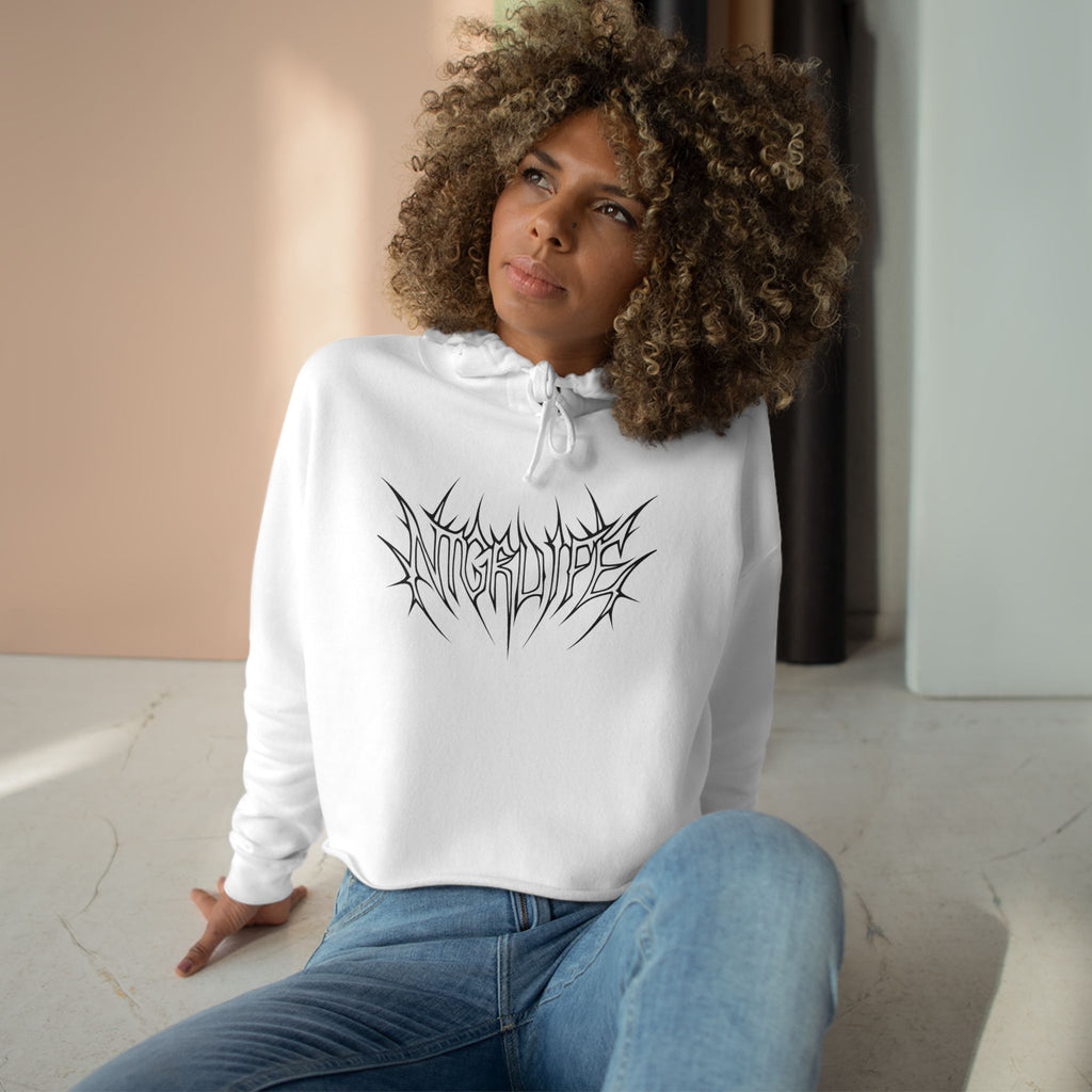 NTGRLife Thorned Crop Hoodie