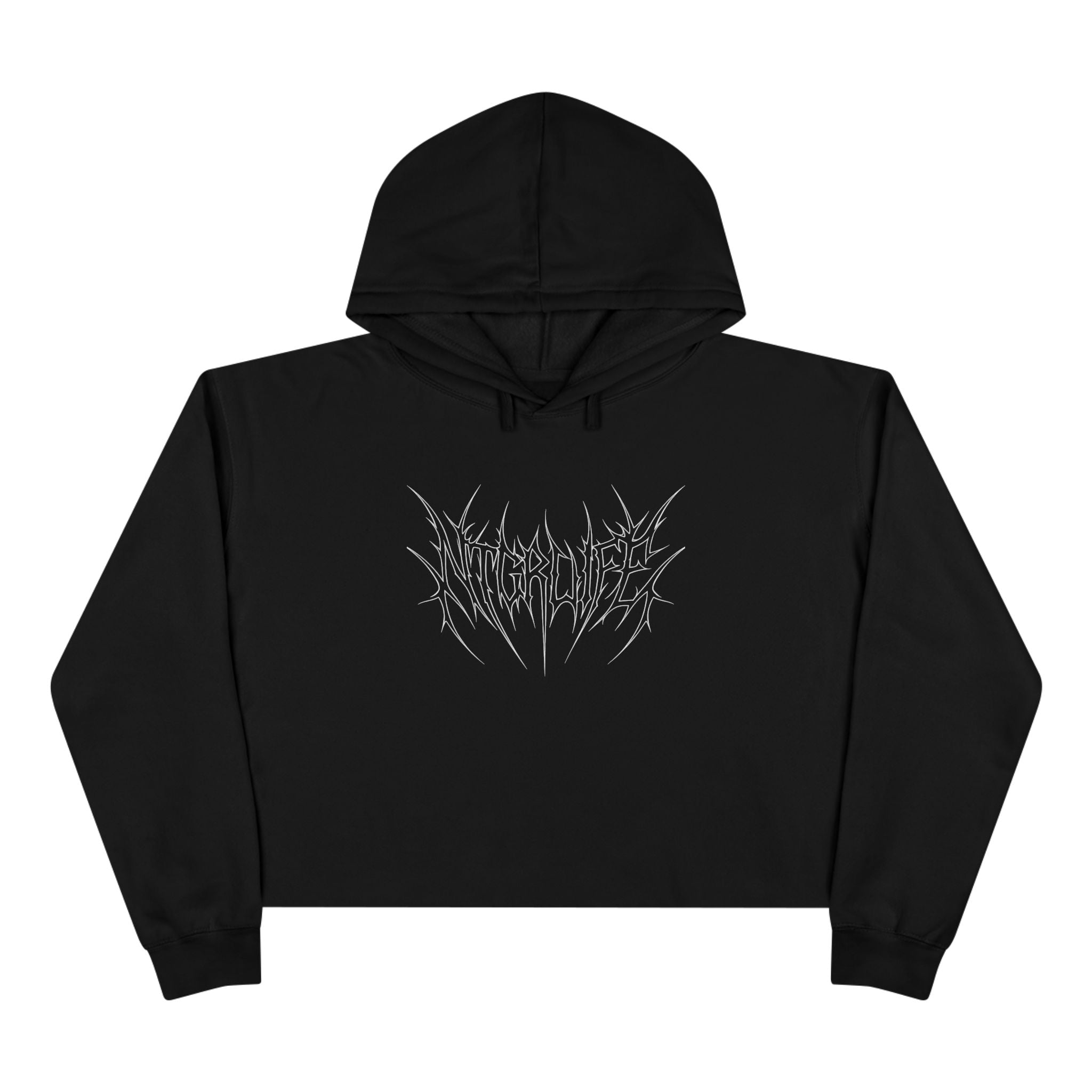 NTGRLife Thorned Crop Hoodie
