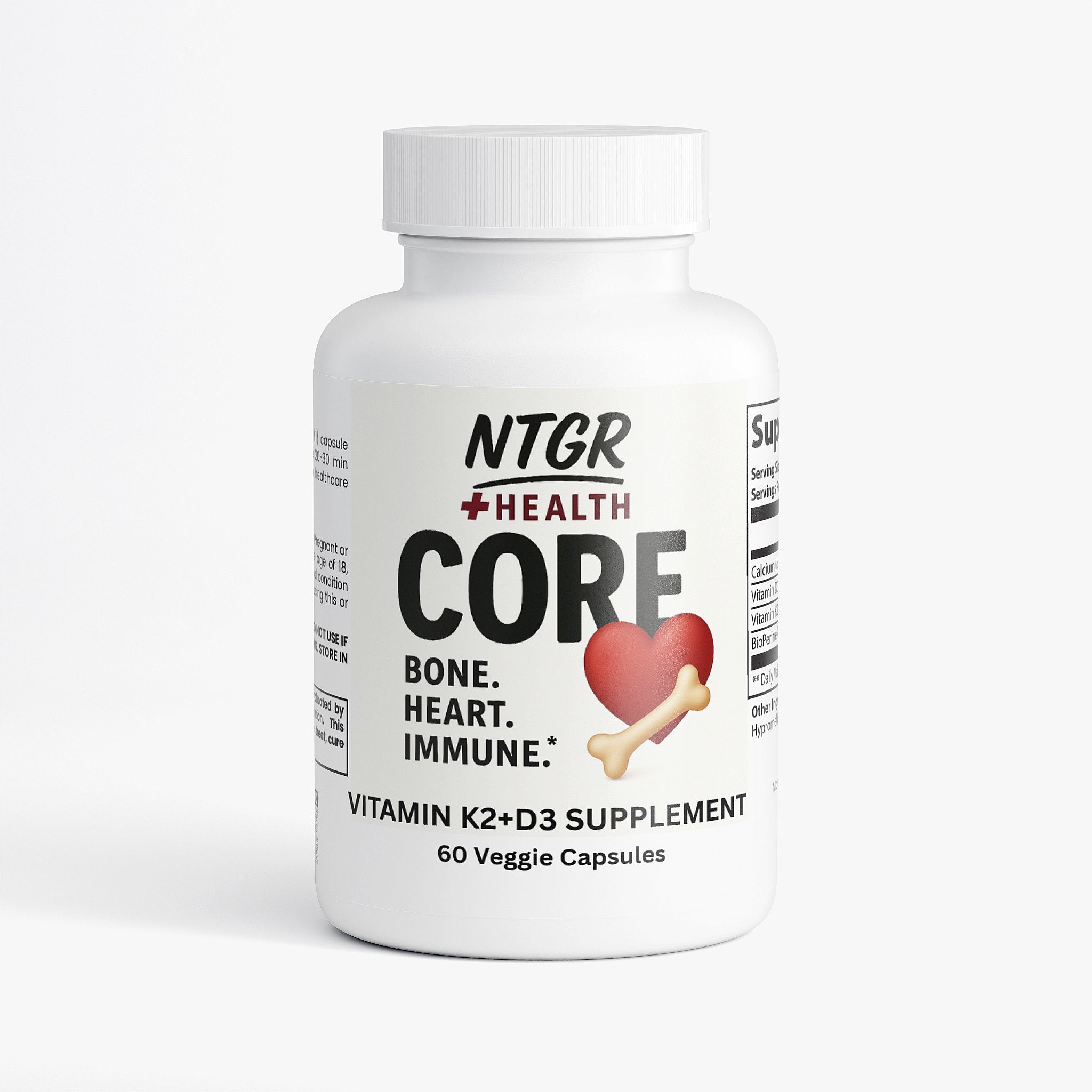 NTGR +Health CORE - Bone Heart & Immunity Support
