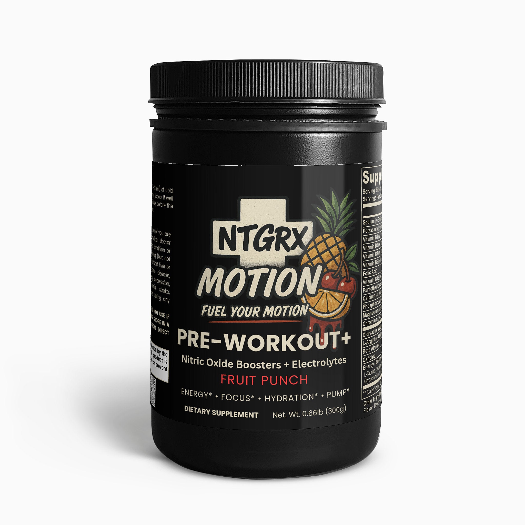 NTGRx MOTION - Pre-Workout+ (Fruit Punch)
