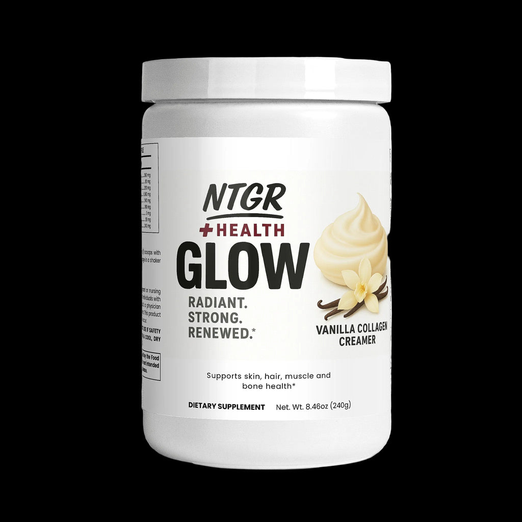 NTGR +Health GLOW - Grass-Fed Collagen Creamer (Vanilla)
