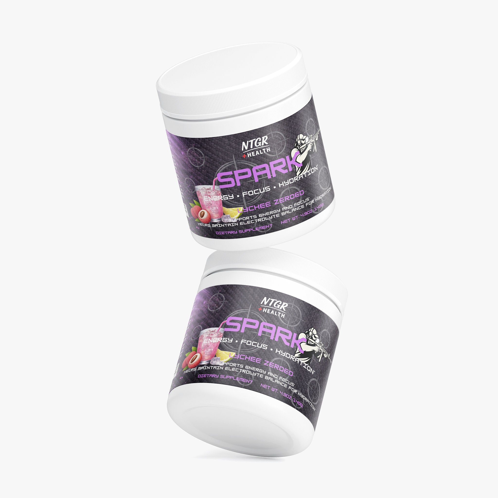 NTGR +Health Small Batch: SPARK - Clean Energy Formula Lychee Zeroed