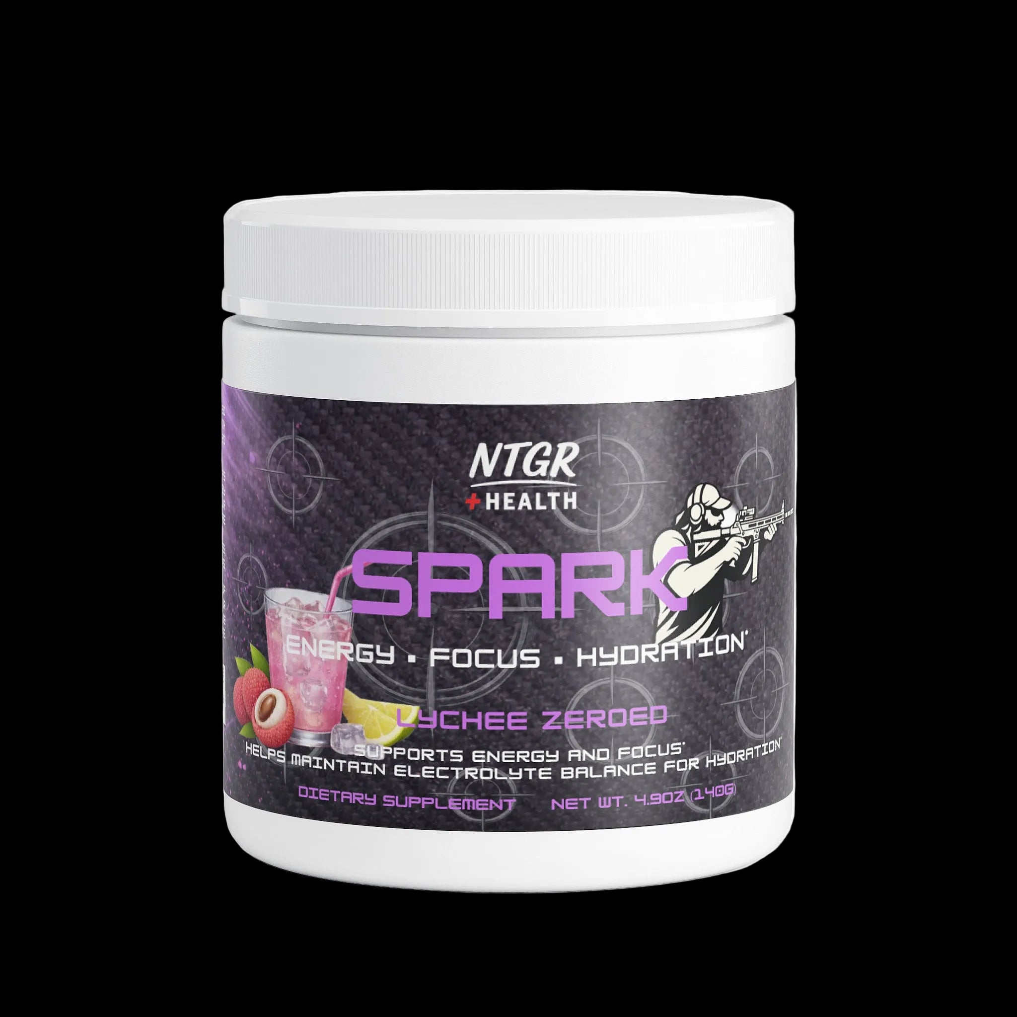 NTGR +Health Small Batch: SPARK - Clean Energy Formula Lychee Zeroed
