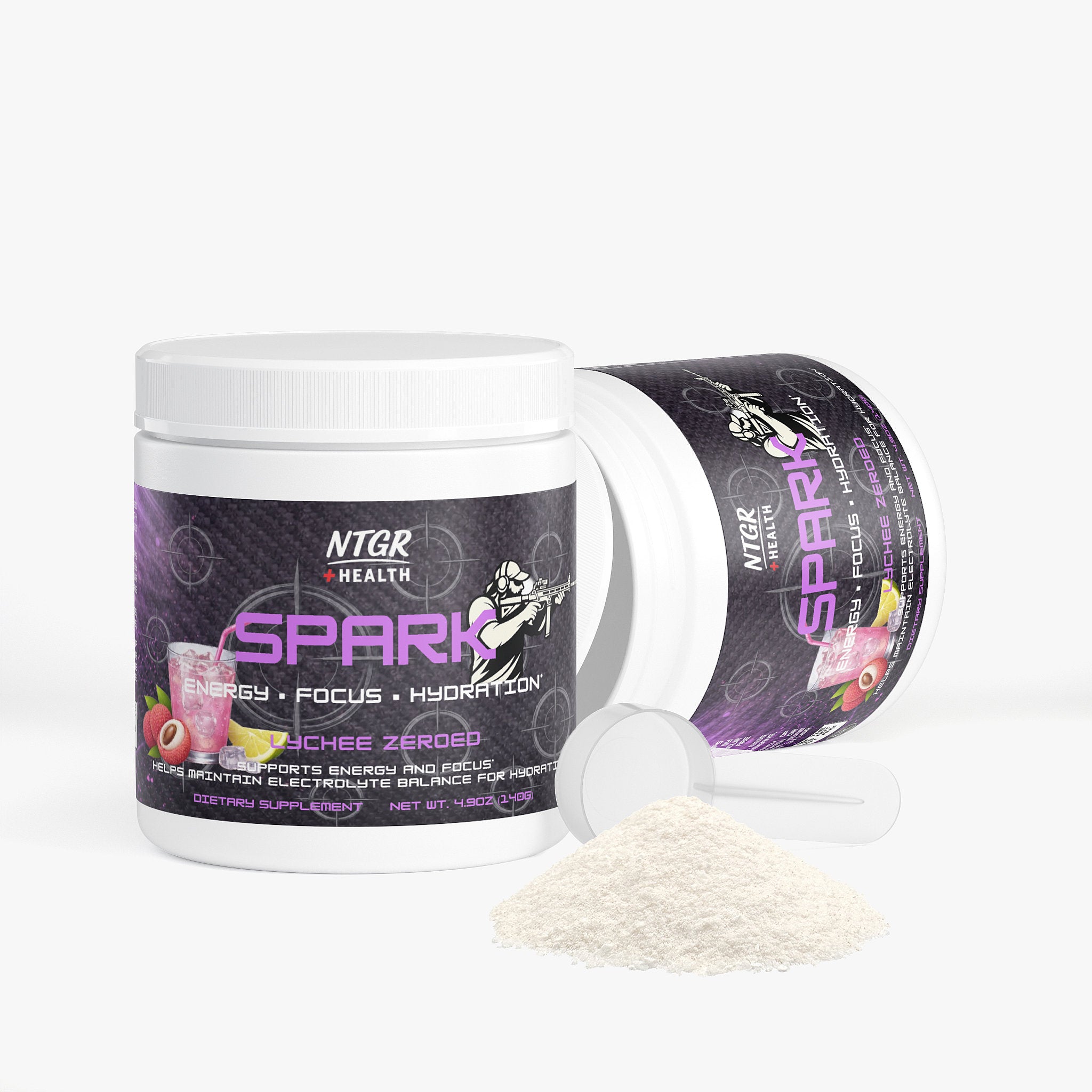 NTGR +Health Small Batch: SPARK - Clean Energy Formula Lychee Zeroed