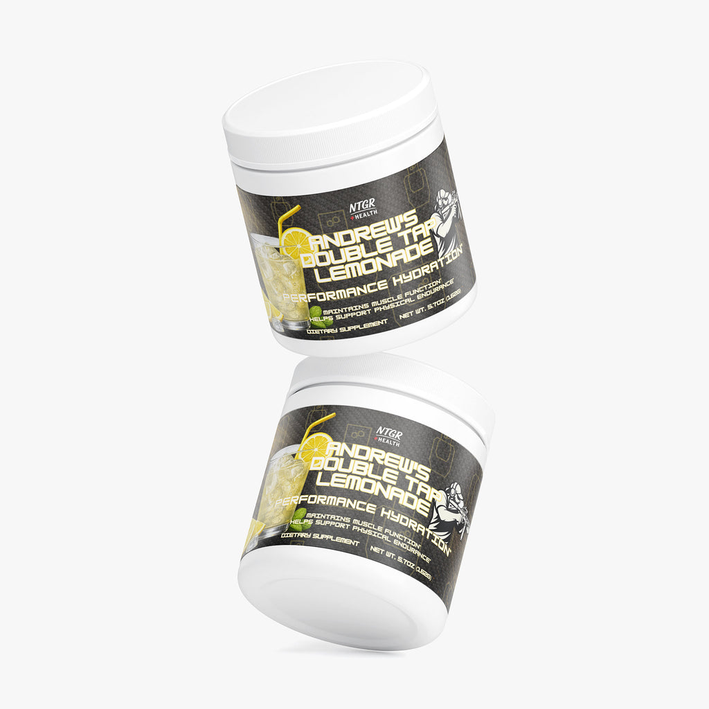 *Single Serve* NTGR +Health Small Batch Presents: Andrew's Double Tap Lemonade