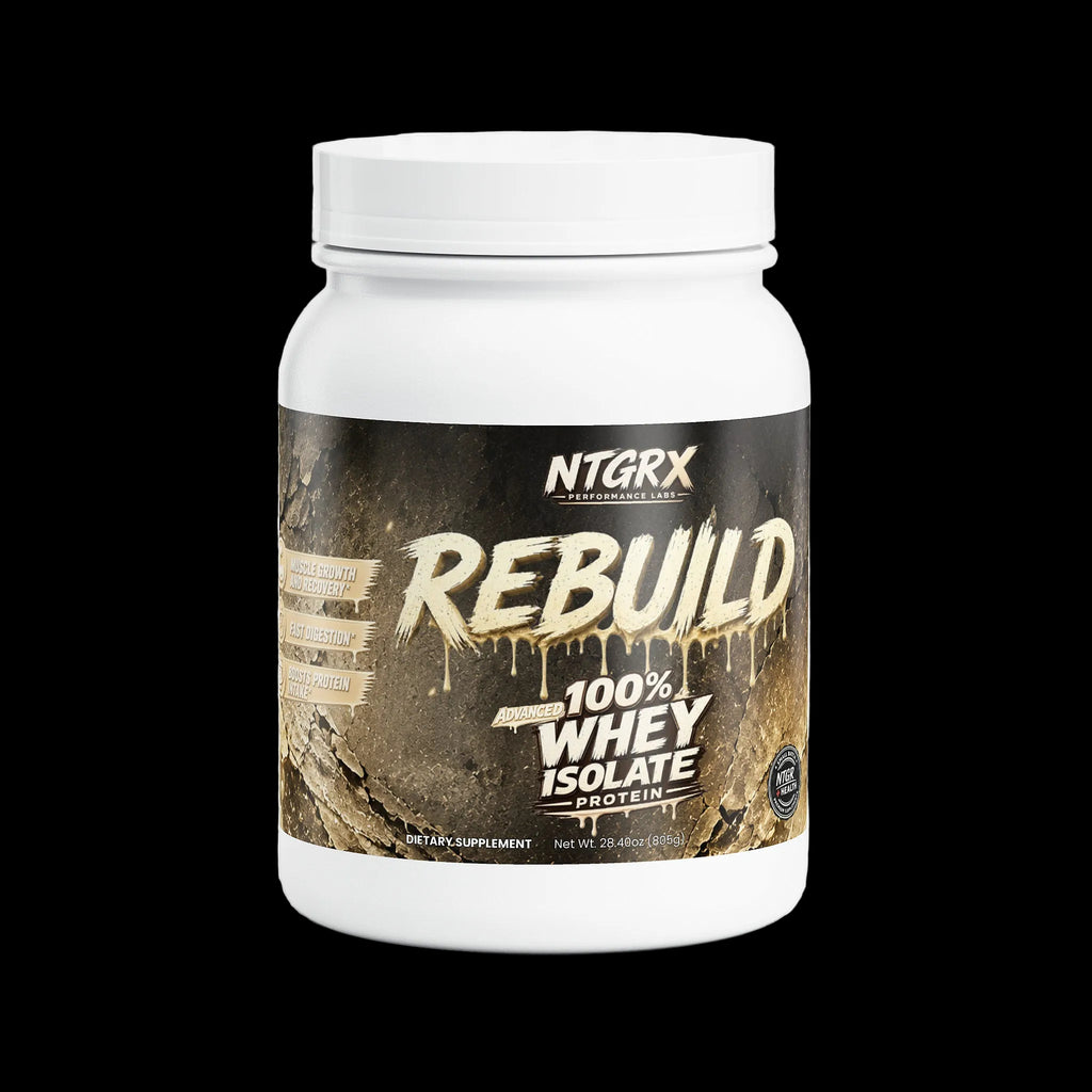NTGRx Performance Labs REBUILD - Advanced 100% Whey Isolate Protein Vanilla