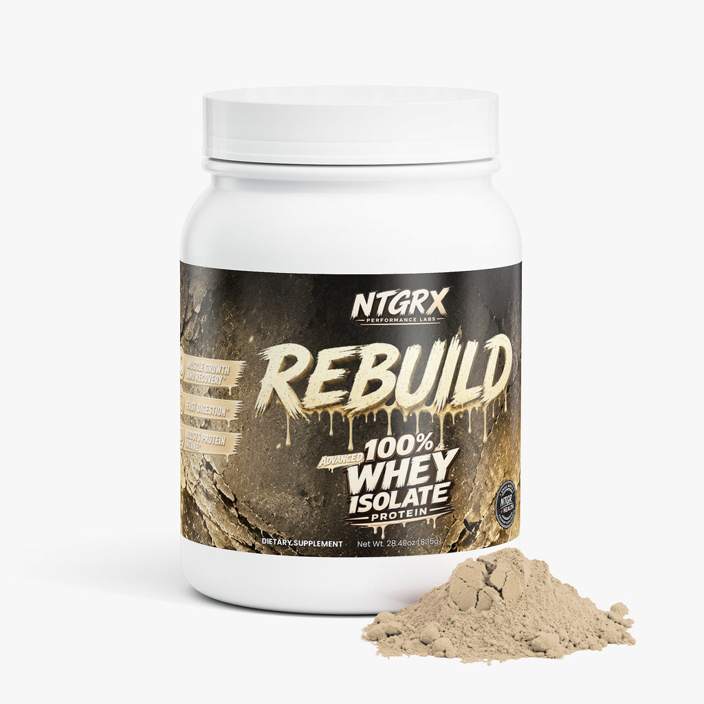 NTGRx Performance Labs REBUILD - Advanced 100% Whey Isolate Protein Vanilla