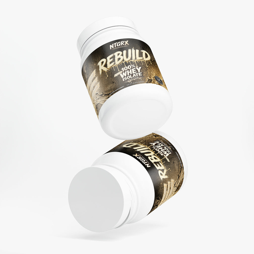 NTGRx Performance Labs REBUILD - Advanced 100% Whey Isolate Protein Vanilla