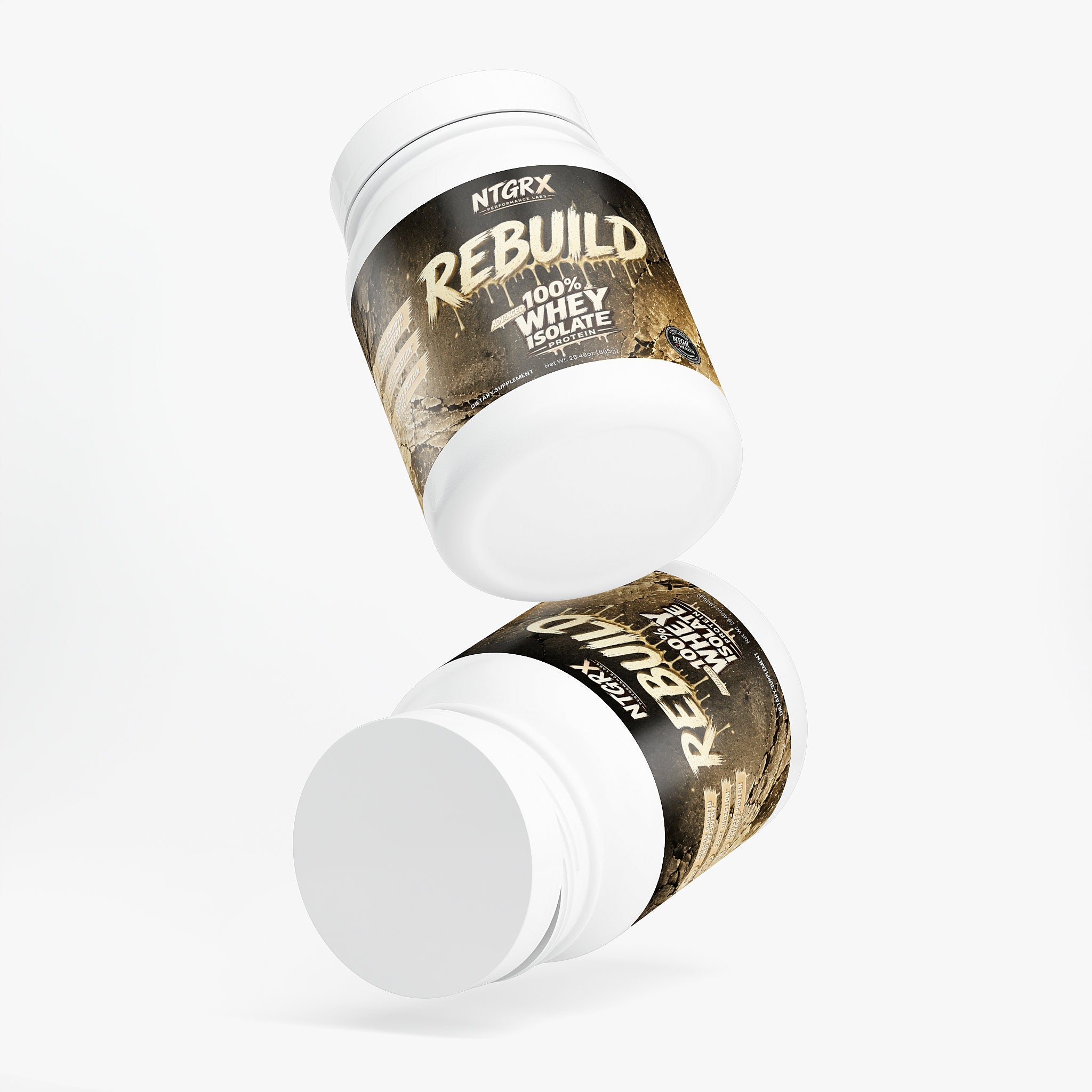 NTGRx Performance Labs REBUILD - Advanced 100% Whey Isolate Protein Vanilla
