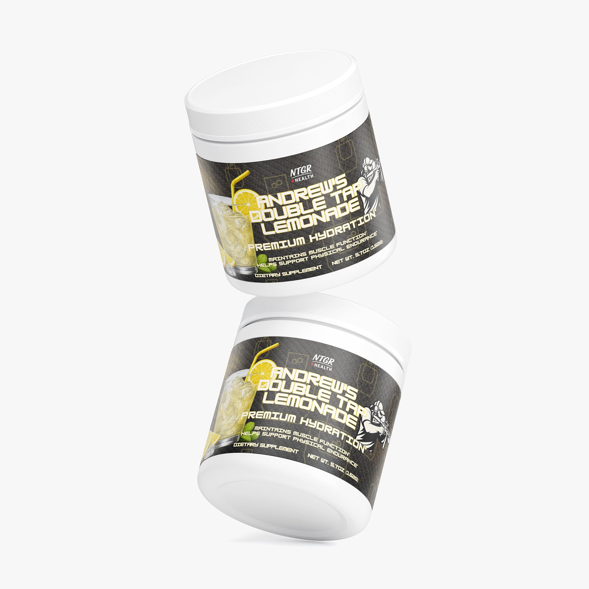 NTGR +Health Small Batch Presents: Andrew's Double Tap Lemonade Premium Hydration