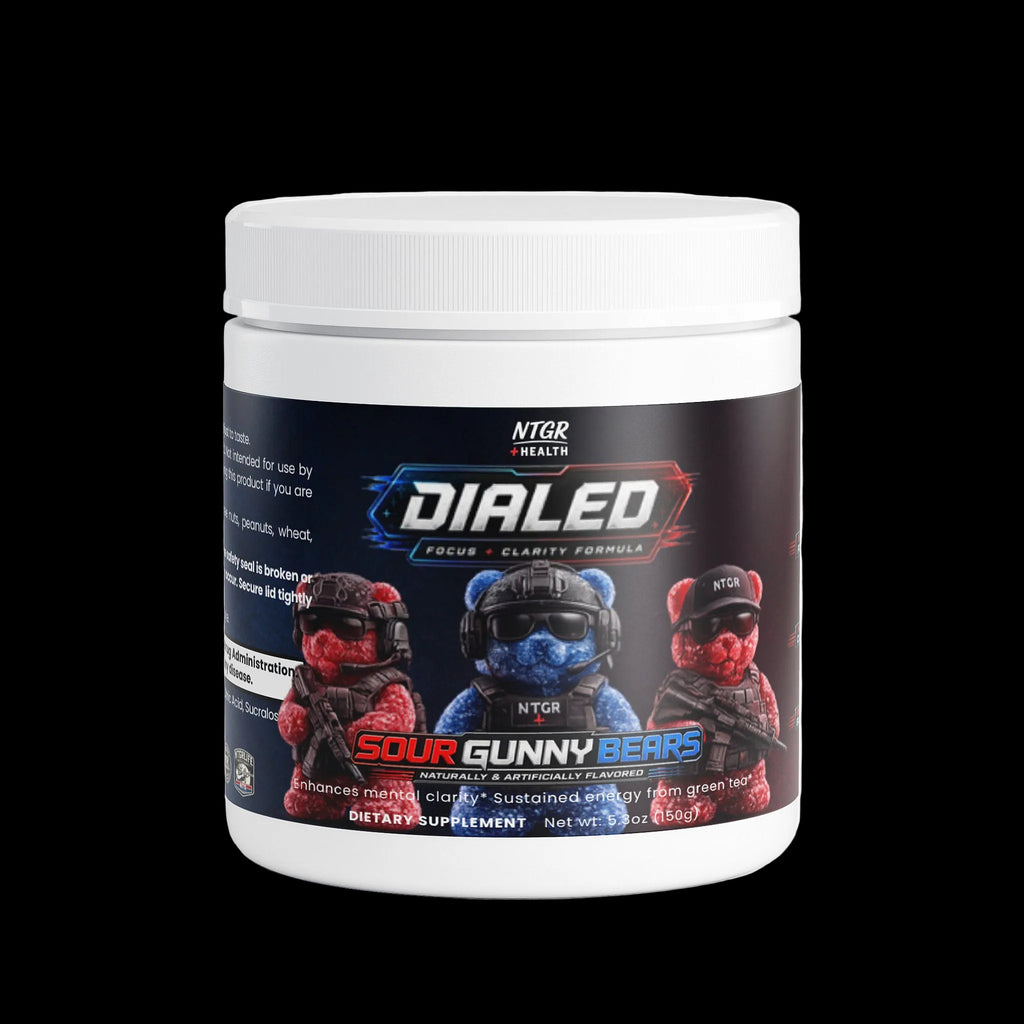 NTGR +Health Small Batch: DIALED - Focus & Clarity Formula (Sour Gunny Bears)