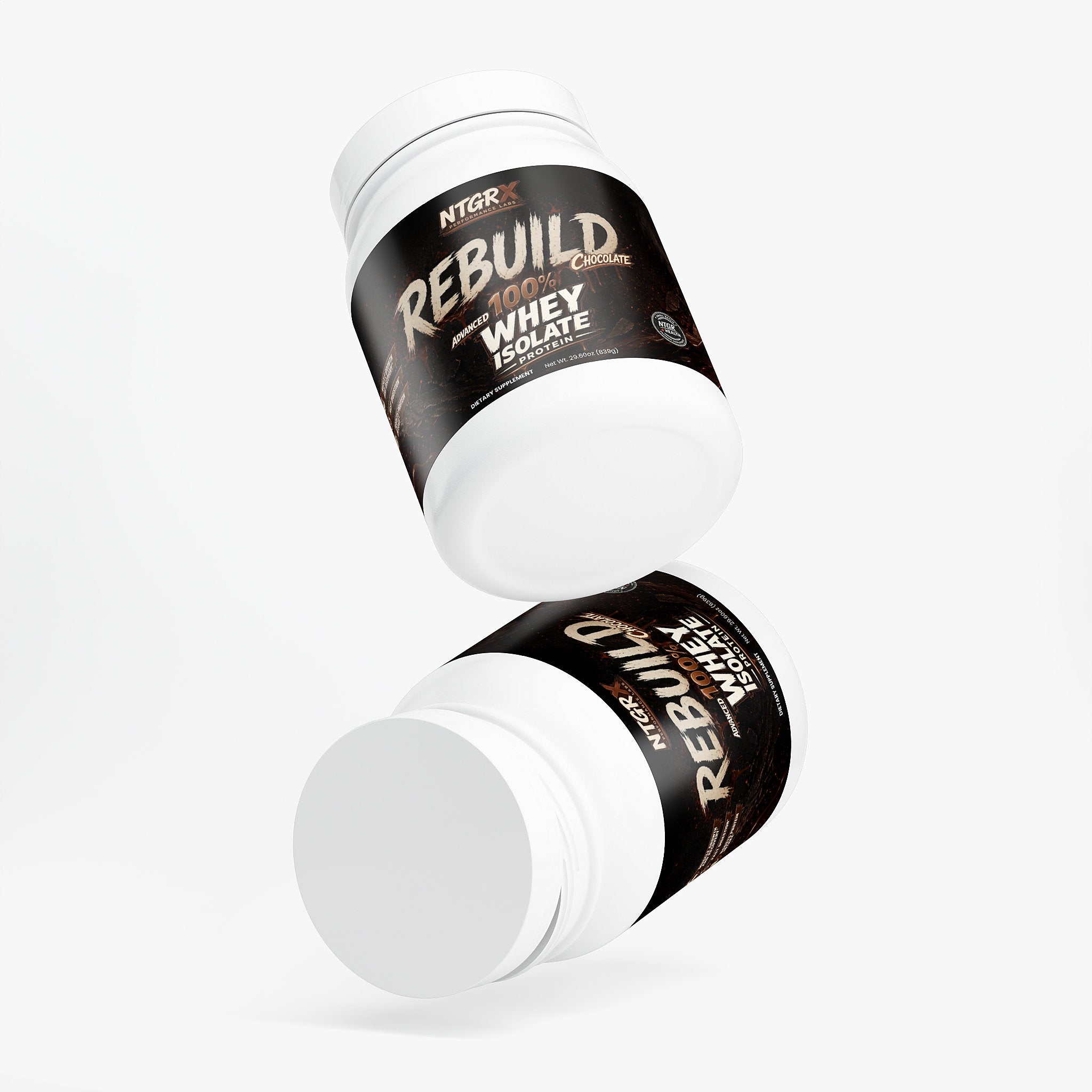 NTGRx Performance Labs REBUILD - Advanced 100% Whey Isolate Protein Chocolate