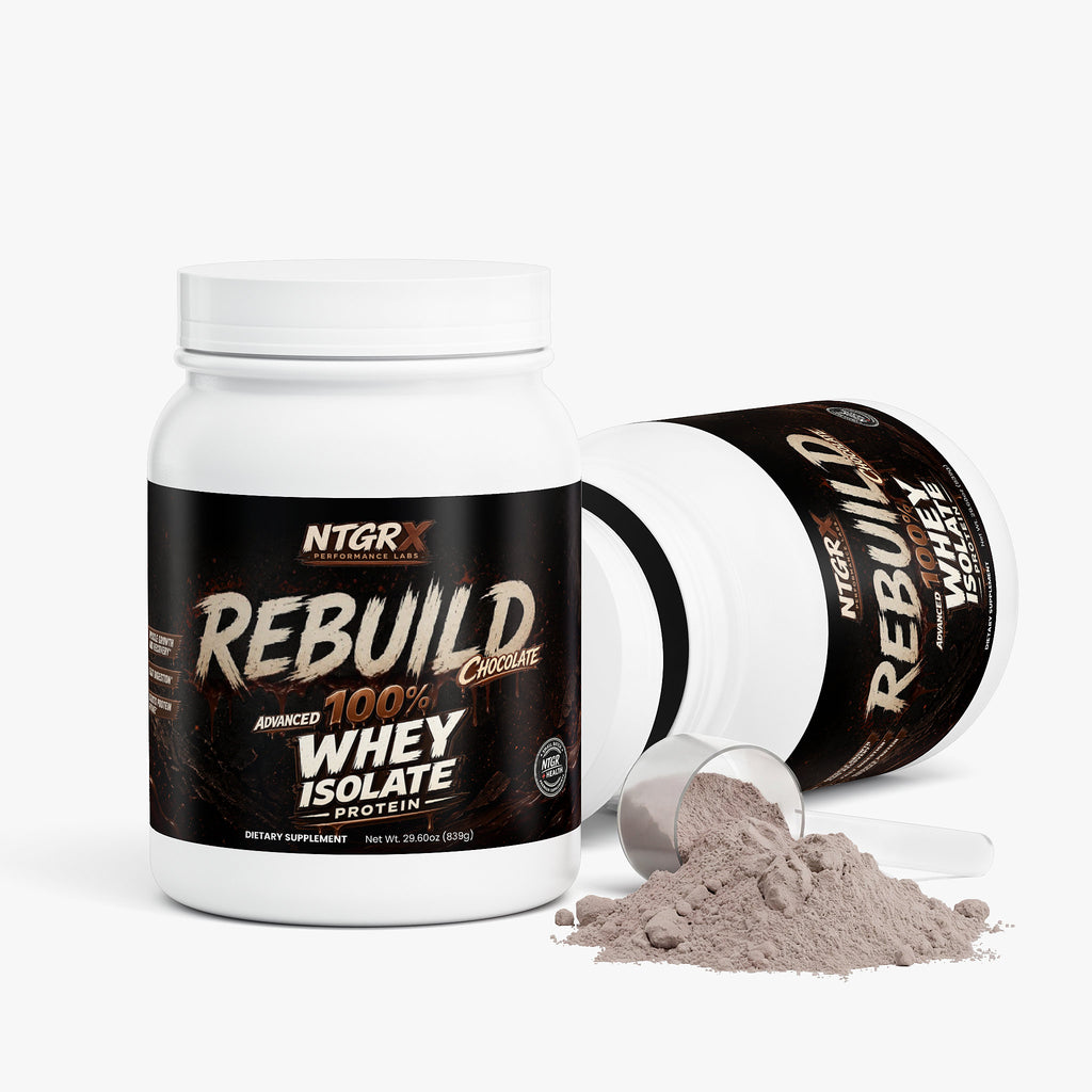 NTGRx Performance Labs REBUILD - Advanced 100% Whey Isolate Protein Chocolate