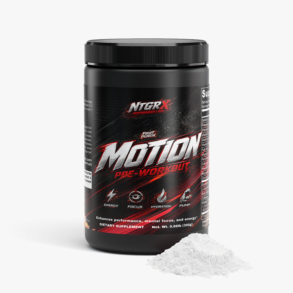 NTGRx Labs MOTION - Pre-Workout+ (Fruit Punch)