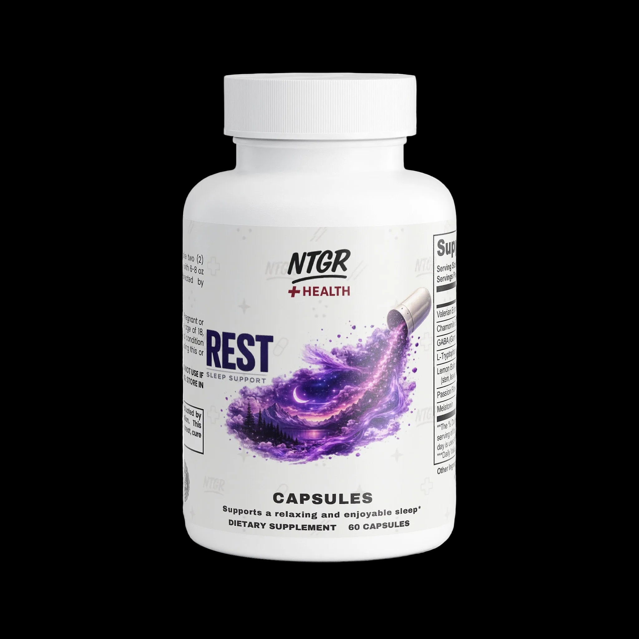 NTGR +Health: REST - Sleep Support Capsules