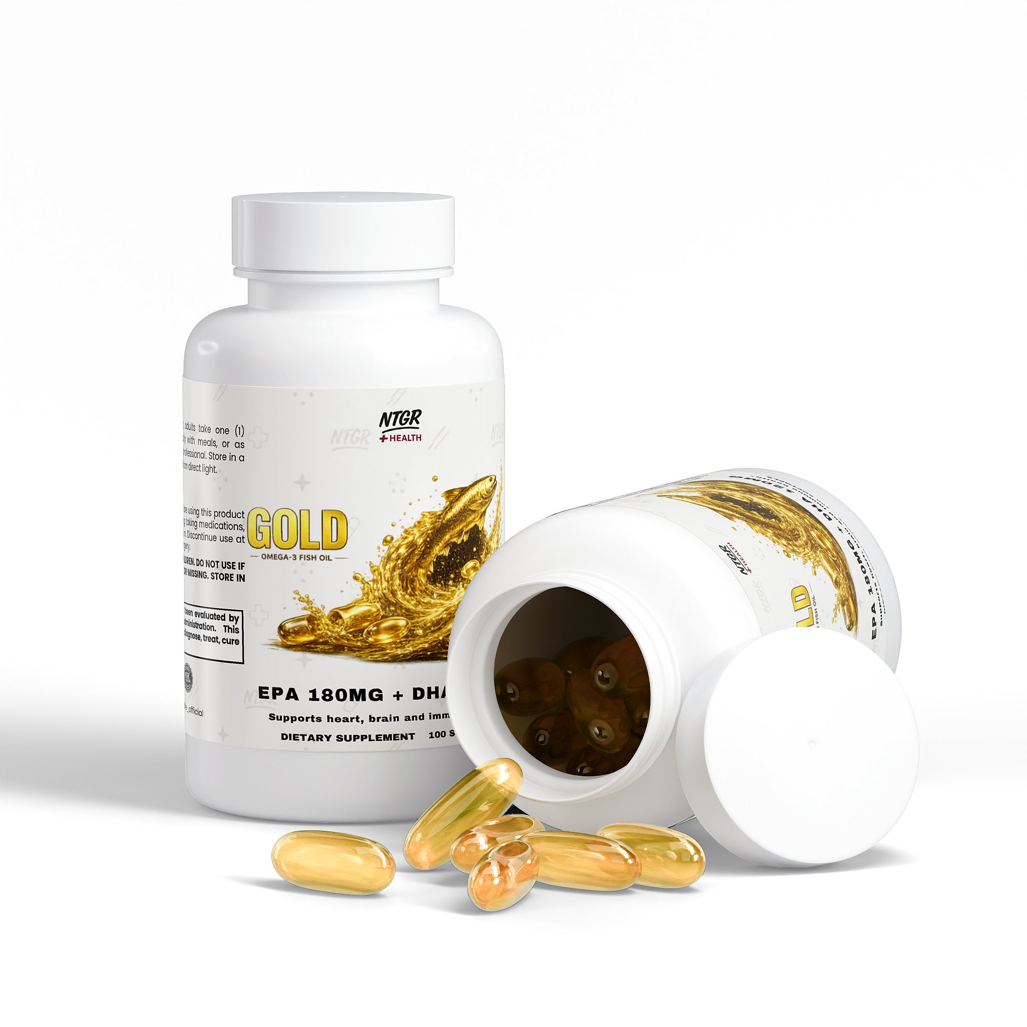 NTGR +Health GOLD: Omega-3 EPA + DHA