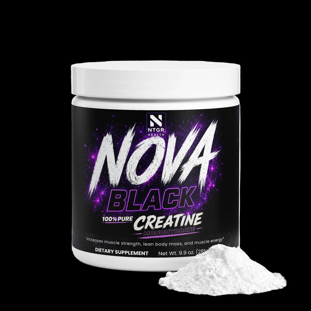 NTGR +Health Nova BLACK: 100% Pure Creatine Monohydrate