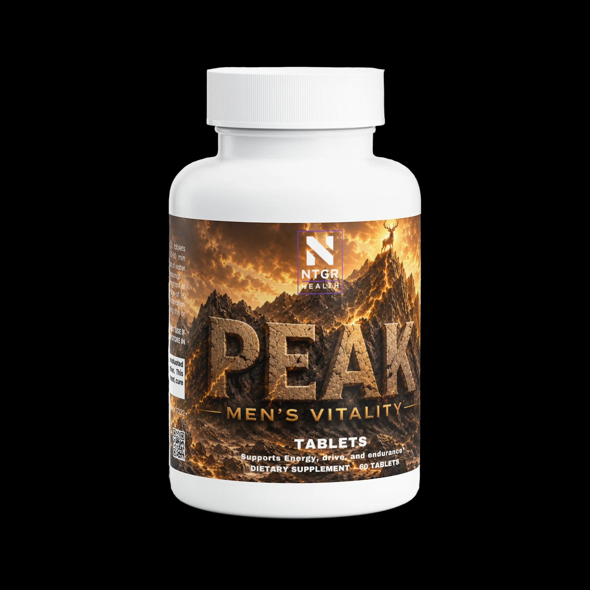 NTGR +Health: PEAK - Men's Vitality Formula