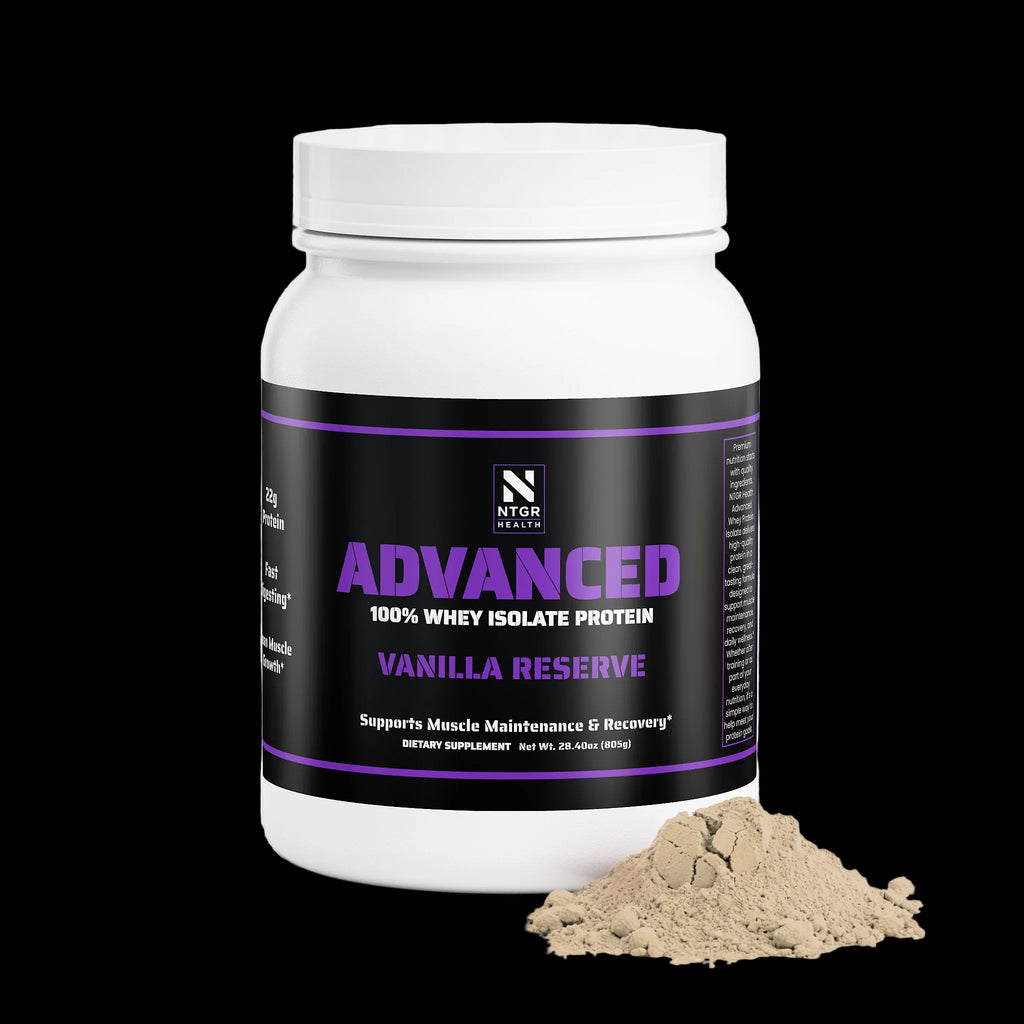 NTGR +Health Advanced 100% Whey Isolate Protein (Vanilla Reserve)