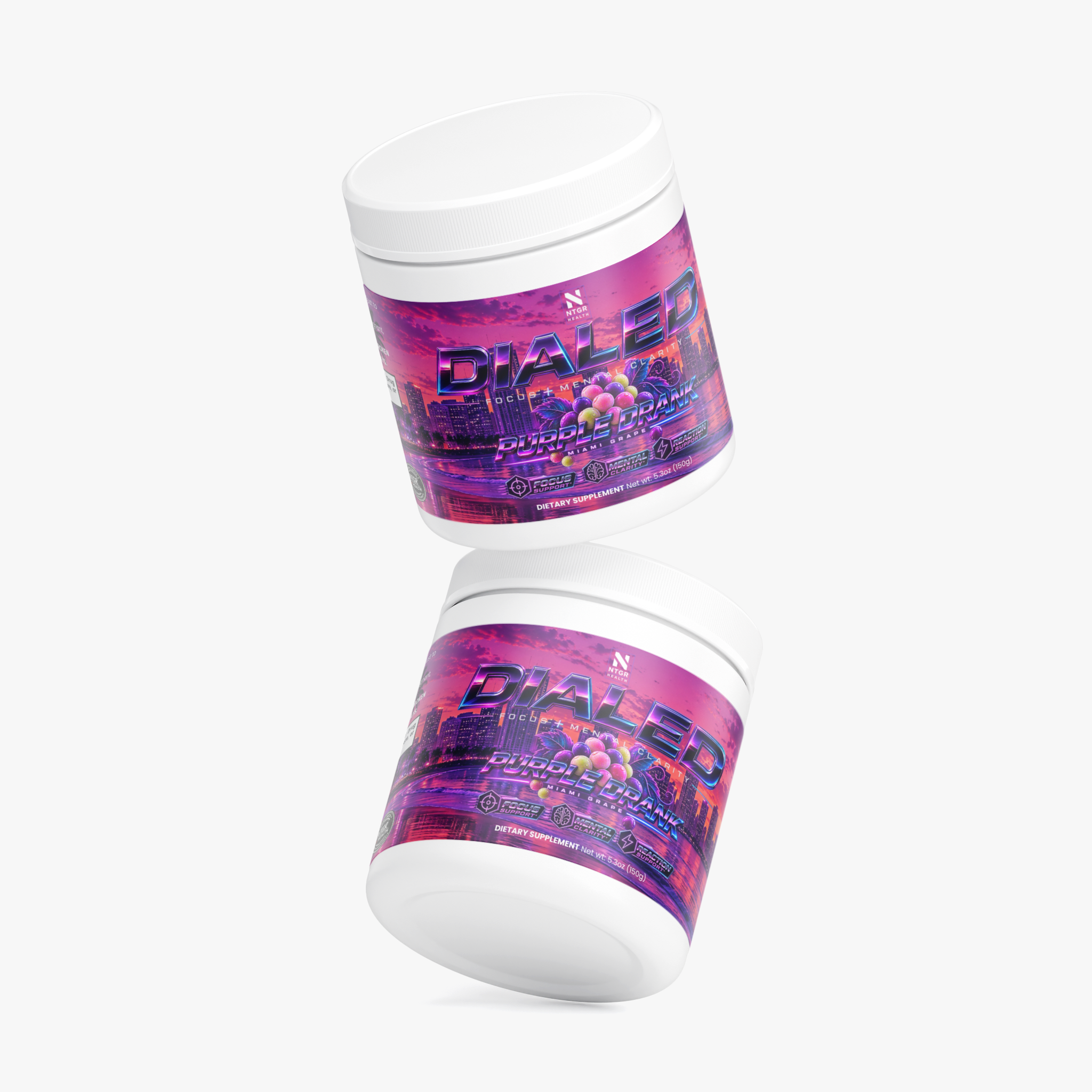 NTGR +Health DIALED - Focus+Mental Clarity (Purple Drank)