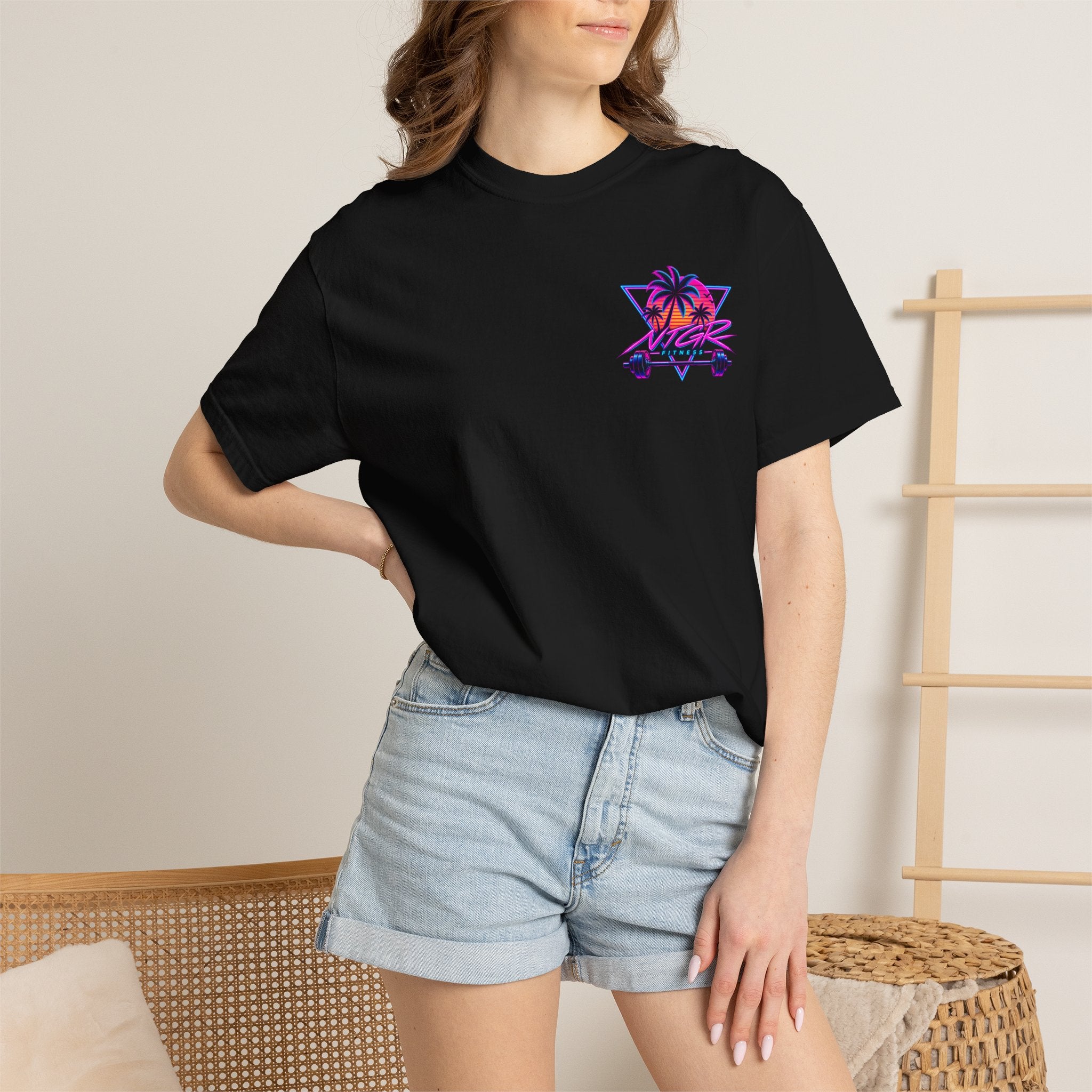 NEON SUMMER NTGR Fitness Corner Stamp Tee