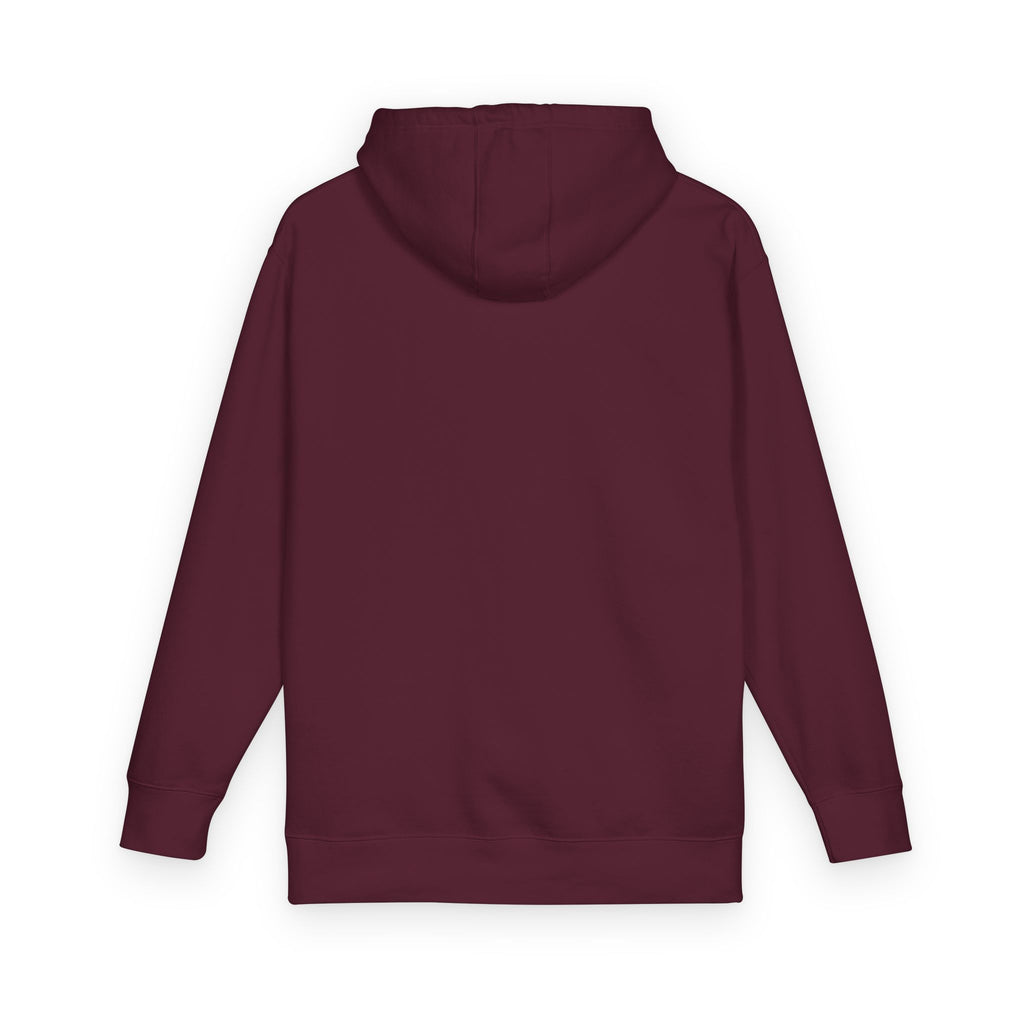 NTGR Fitness White Monogram Fleece Hoodie (Embroidered)