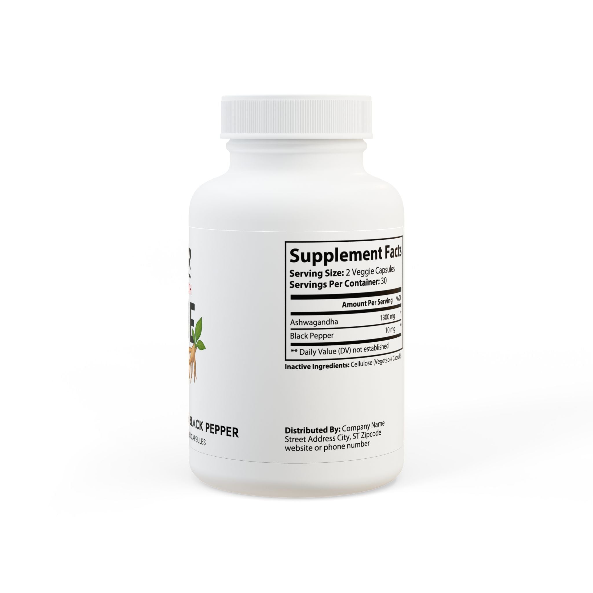 NTGR +Health VIBE - Ashwagandha and Black Pepper Supplement (60 ct)