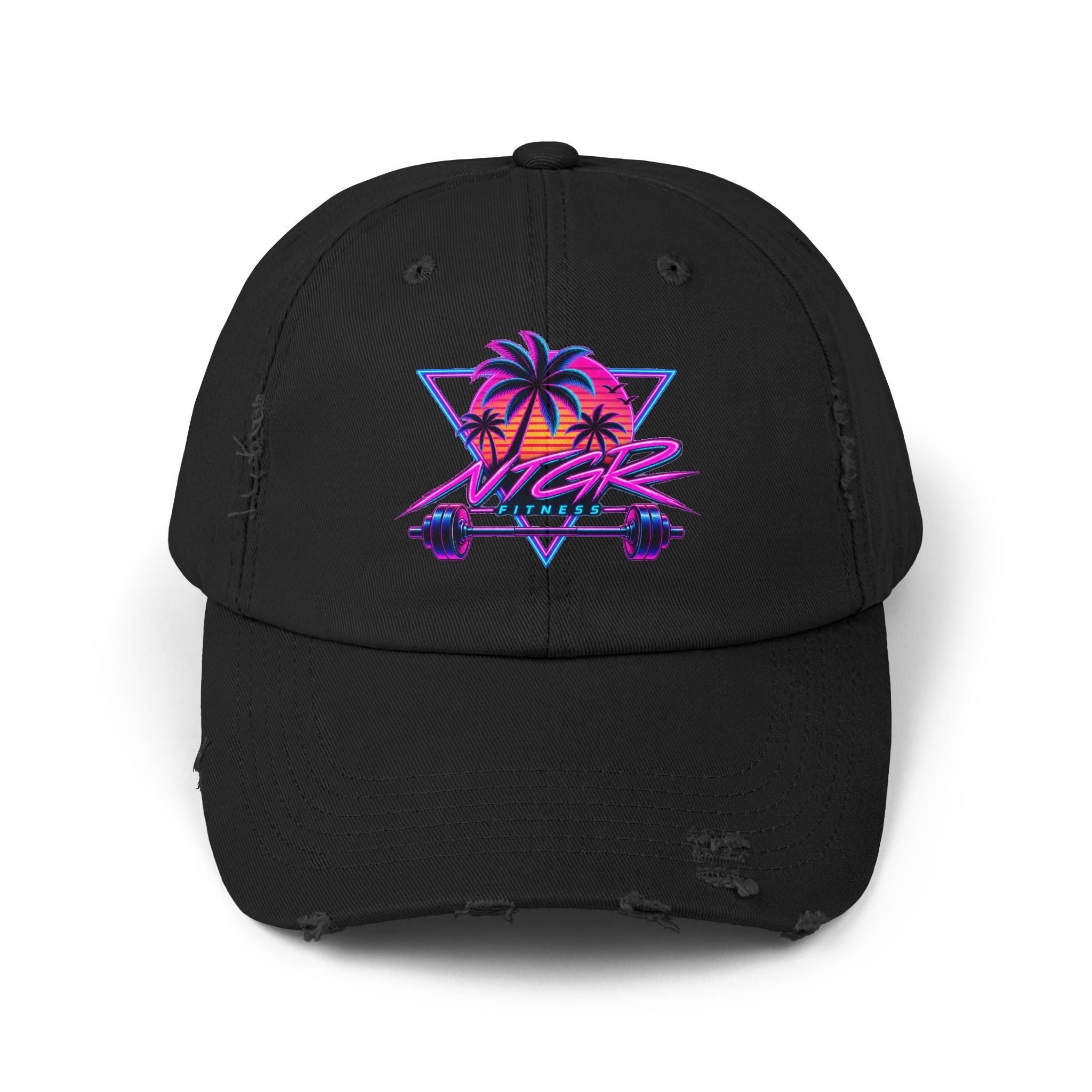 NEON SUMMER NTGR Fitness Distressed Cap